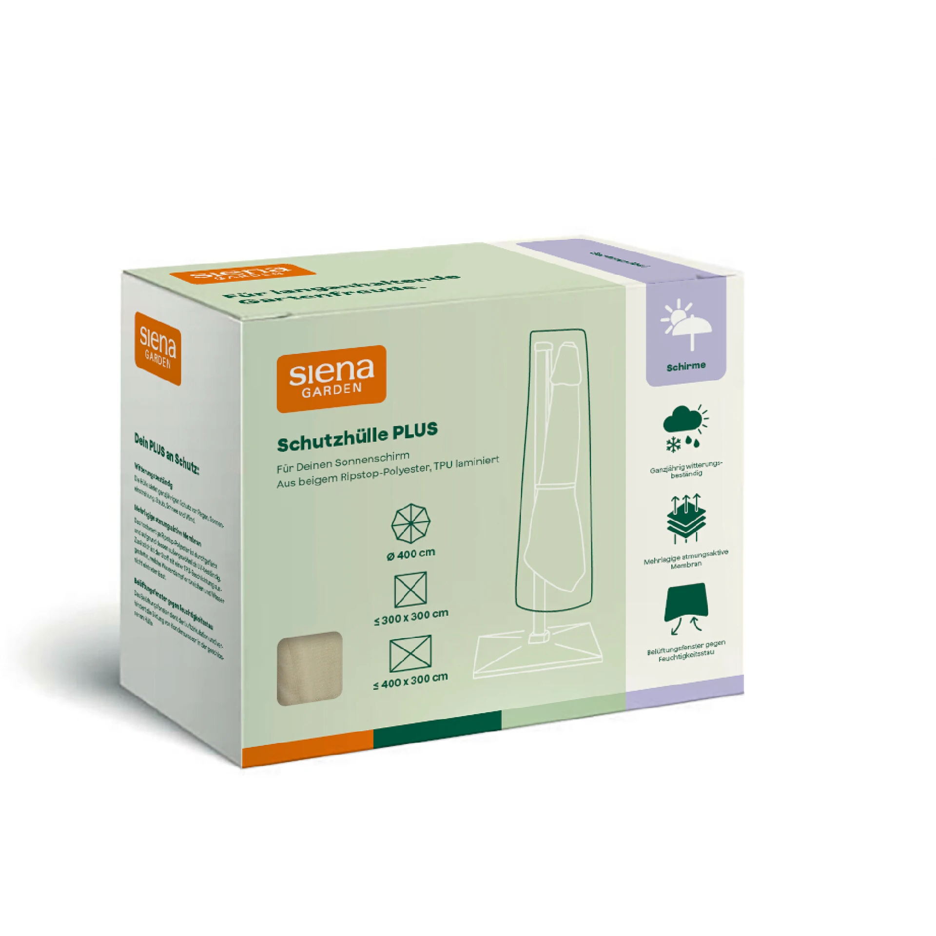 Schutzhülle Plus Ampelschirm | 292 x 60/65 cm