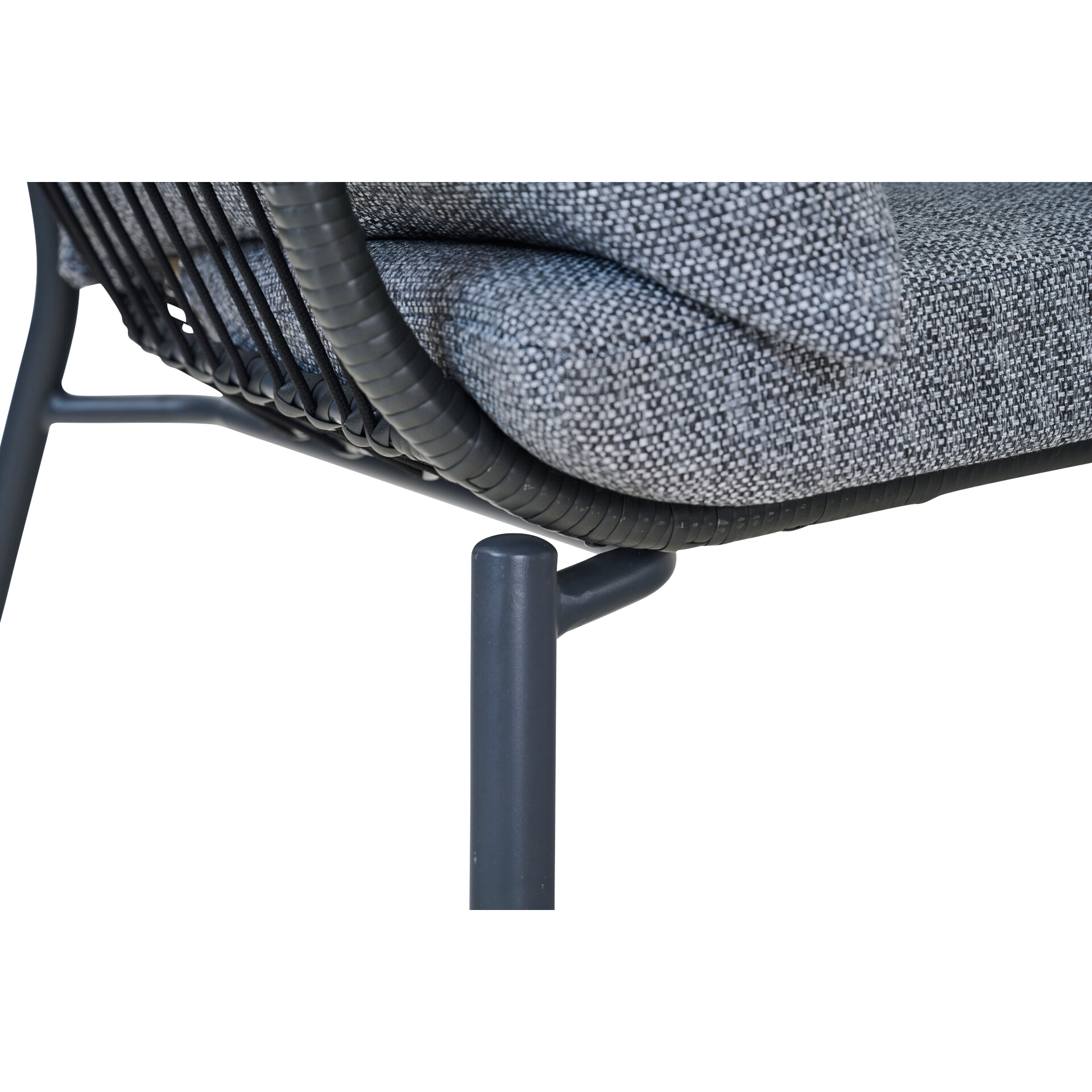 BALI Loungeset | 2er Bank + Fußablage + 2 Tische ...