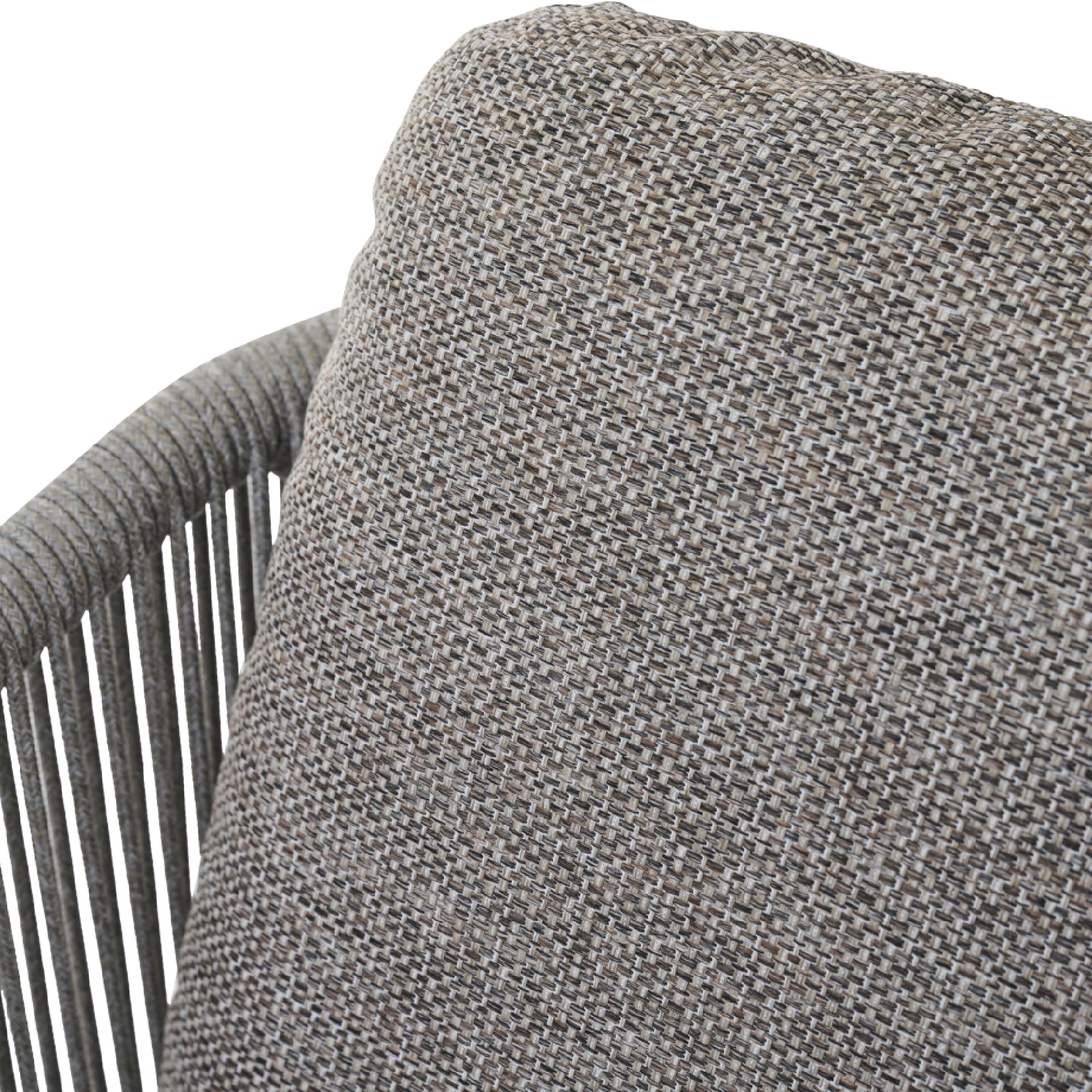 MERANO Stapelsessel | inkl. Kissen | taupe grau / ...