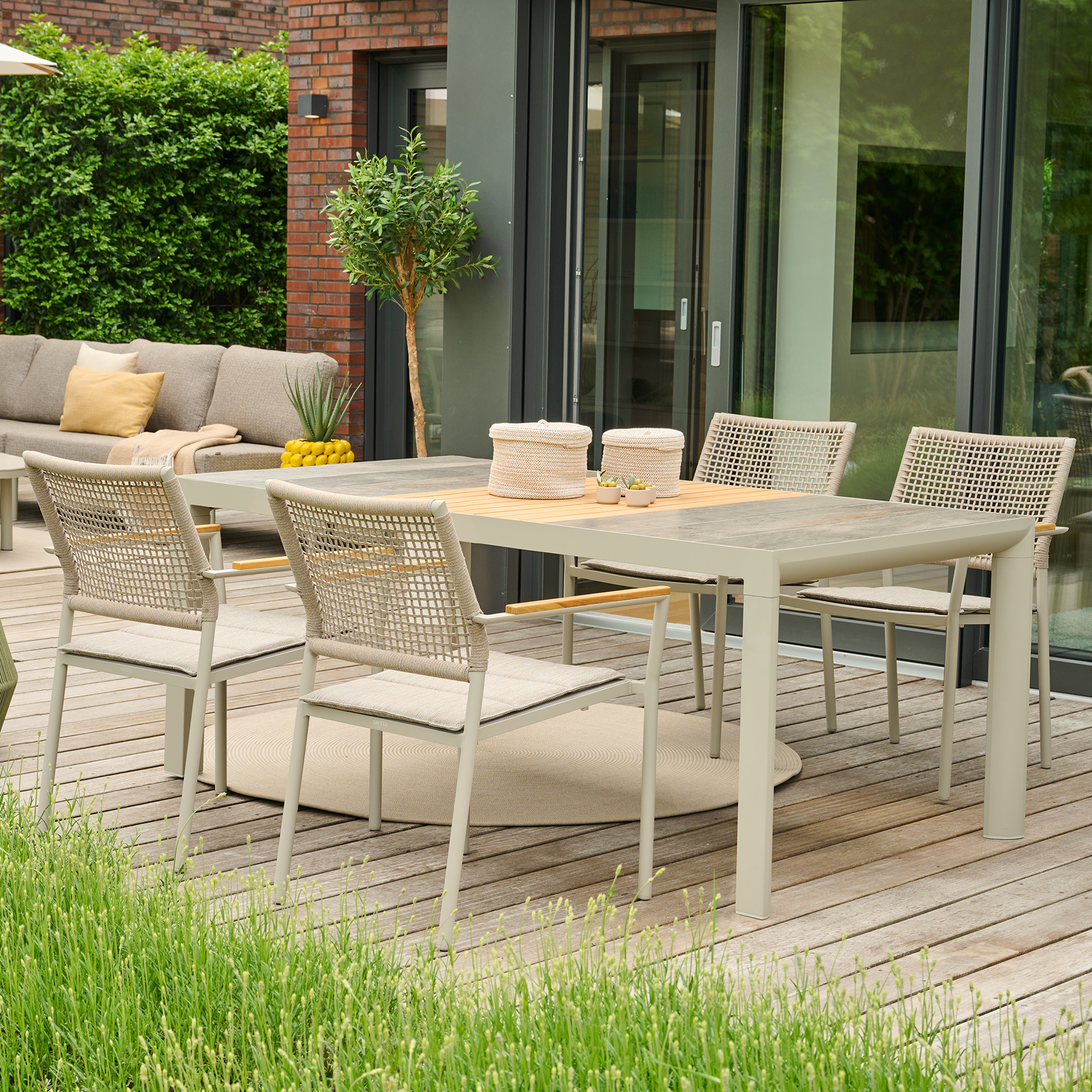 Gartentisch LINDOS Teak FSC | Esstisch Outdoor | S...