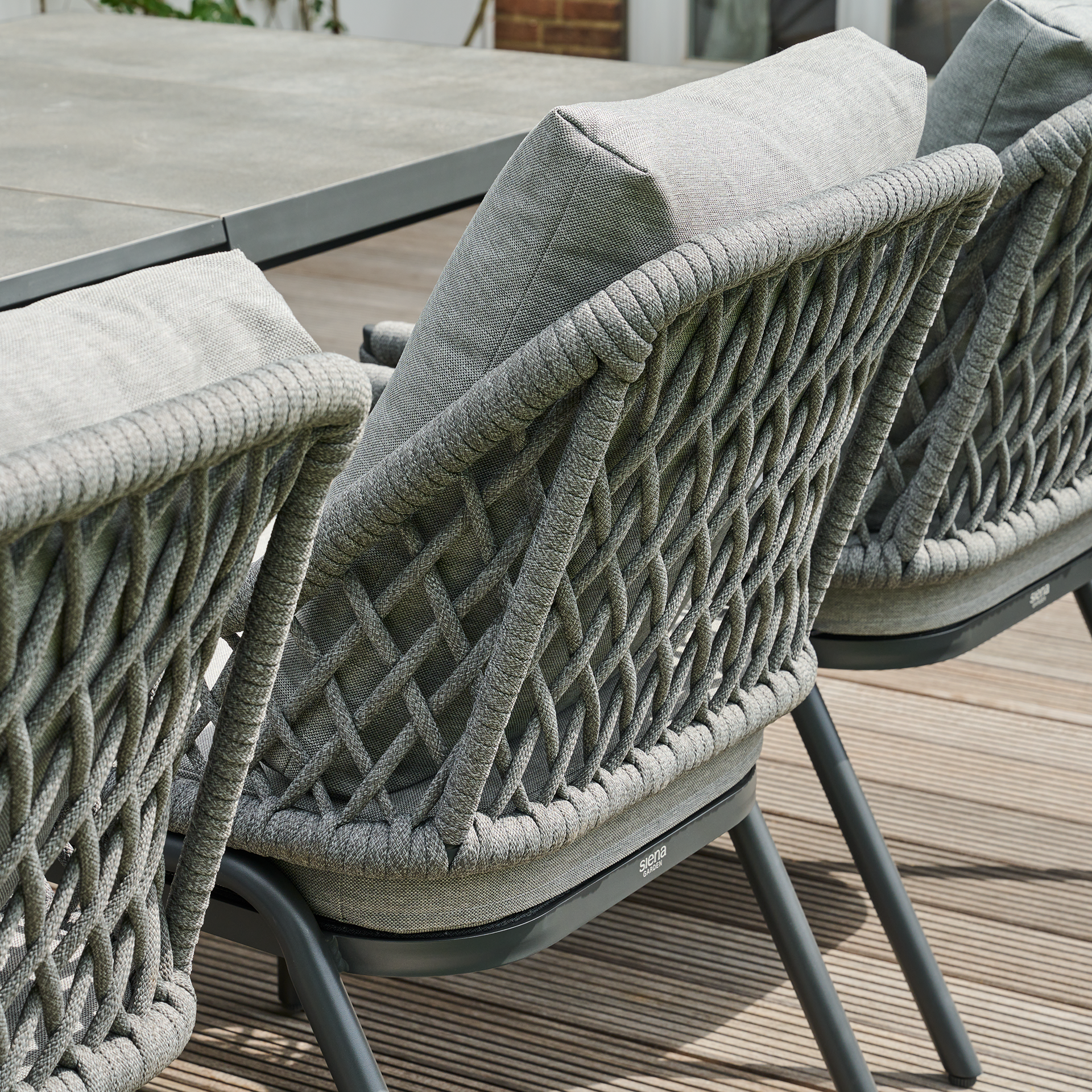 CHESTER Gartensessel Comfort plus | hellgrau mix /...