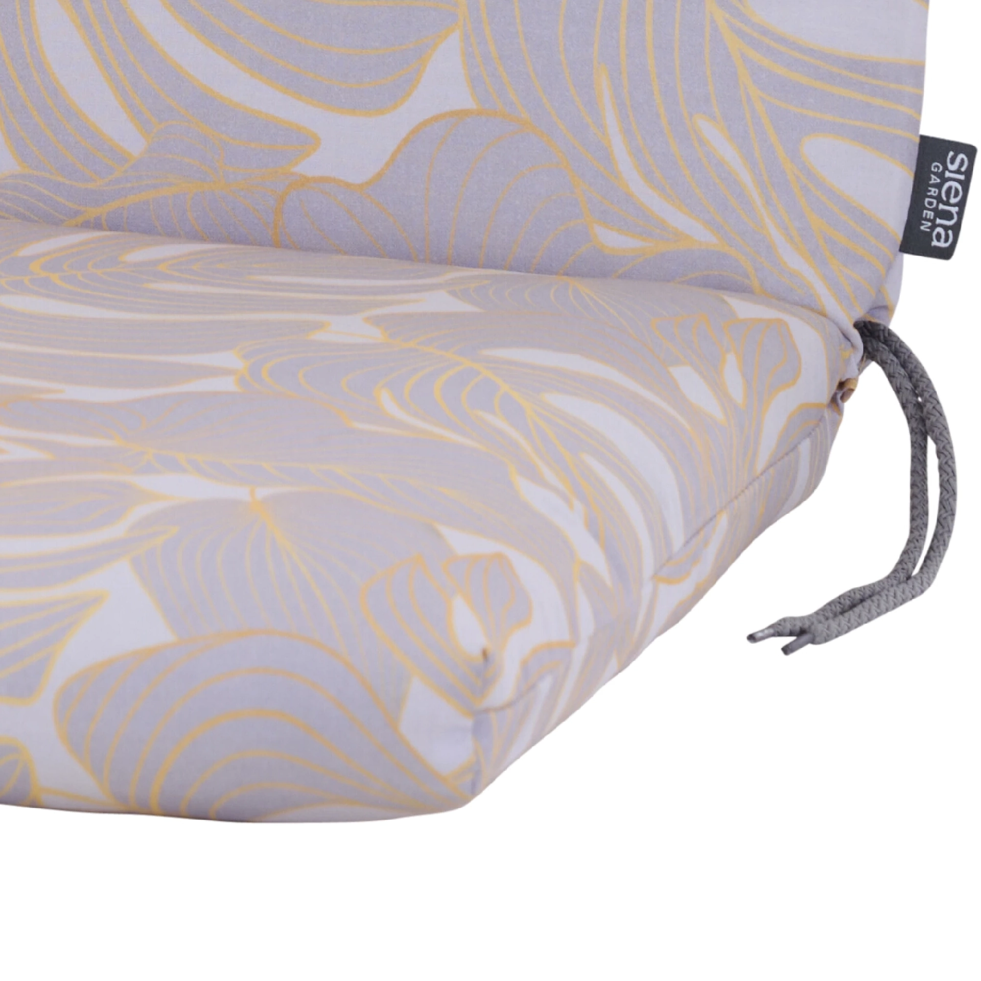 COMFORT Sesselauflage | tropische Blätter | 96 cm