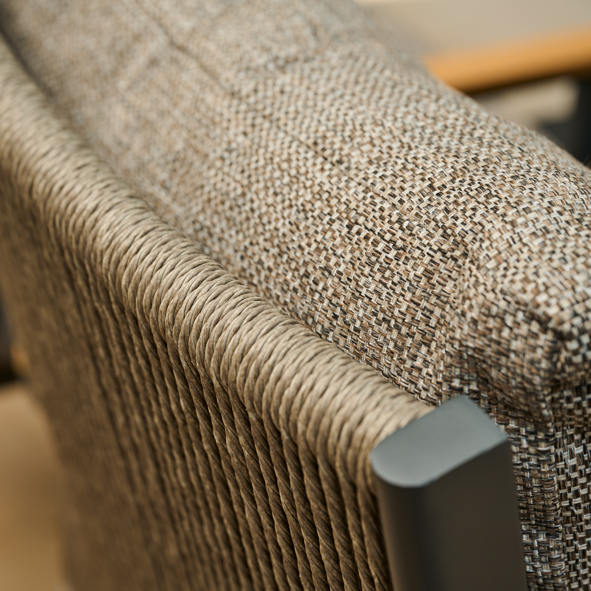 LIGURIA Gartensessel Comfort plus | taupe grau / a...