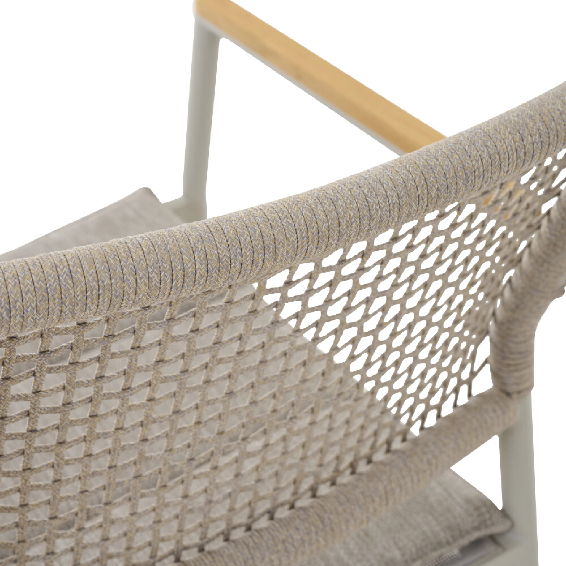 KENT Stapelsessel | Teakholz FSC 100 % | taupe gra...