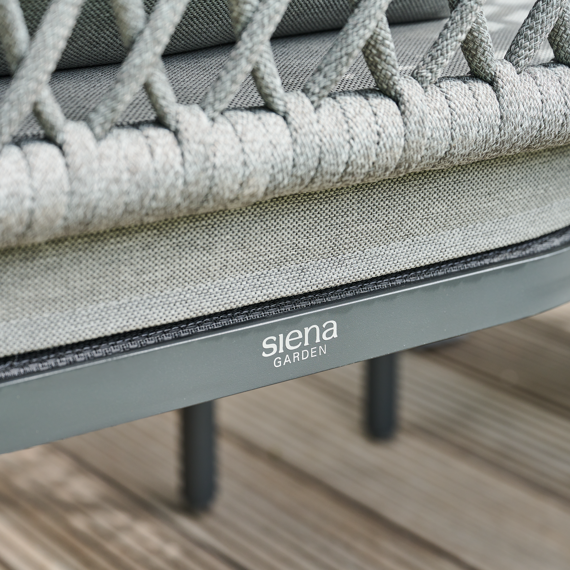 CHESTER Gartensessel Comfort plus | hellgrau mix /...