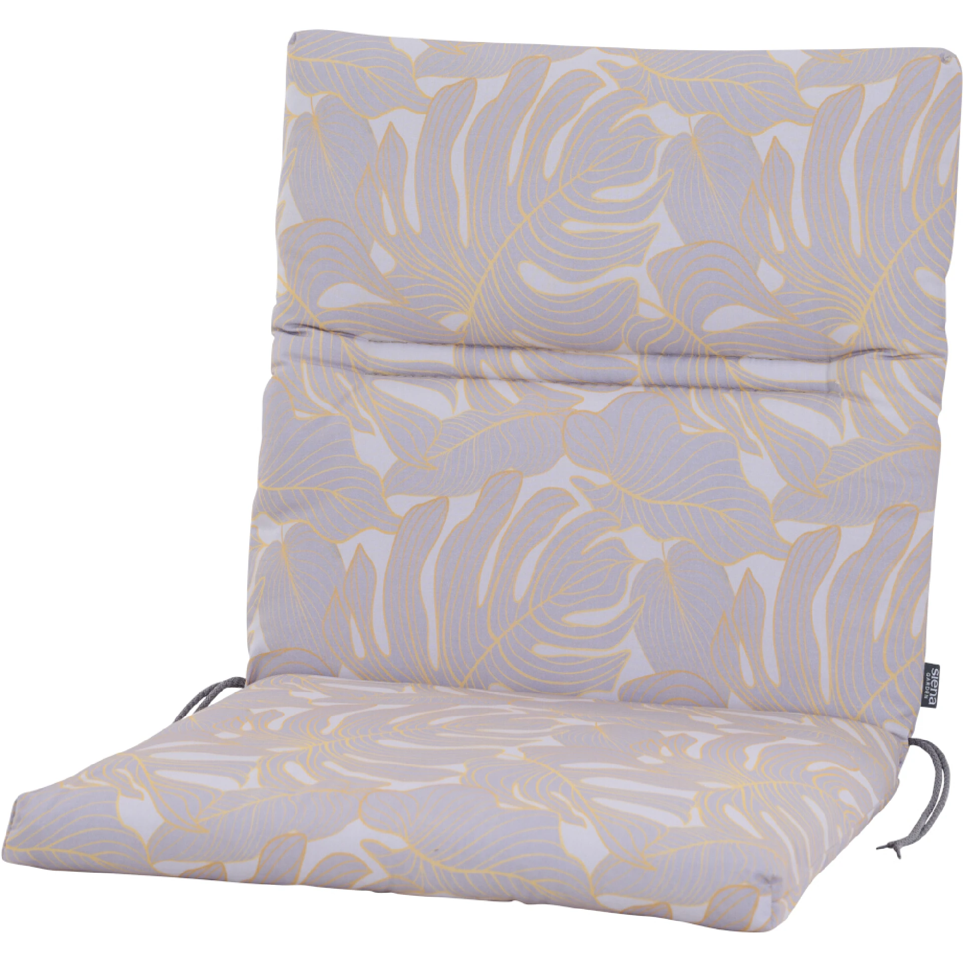 COMFORT Sesselauflage | tropische Blätter | 110 cm