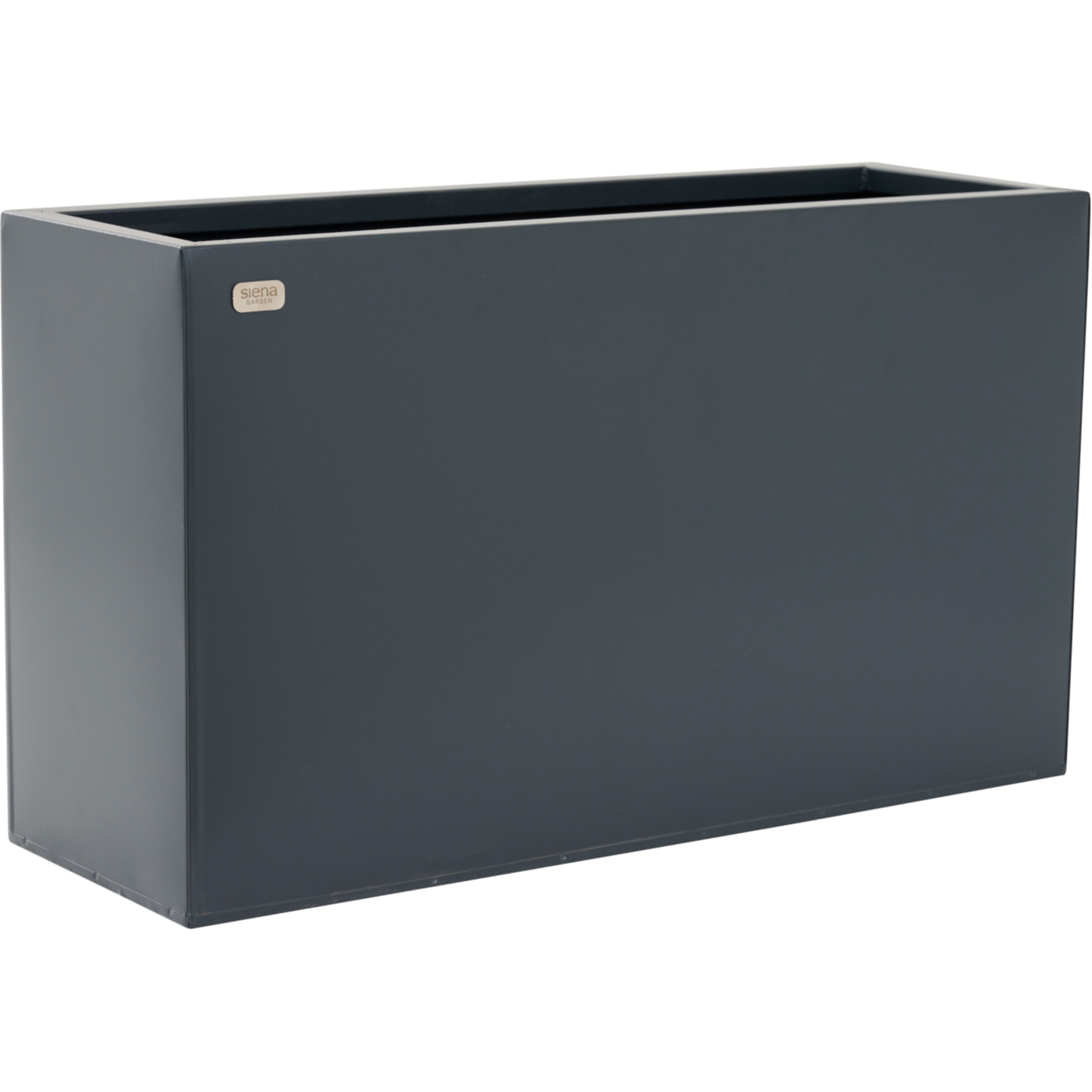 SANTI Pflanzkübel |60 x 20 x 35 cm | matt anthrazit