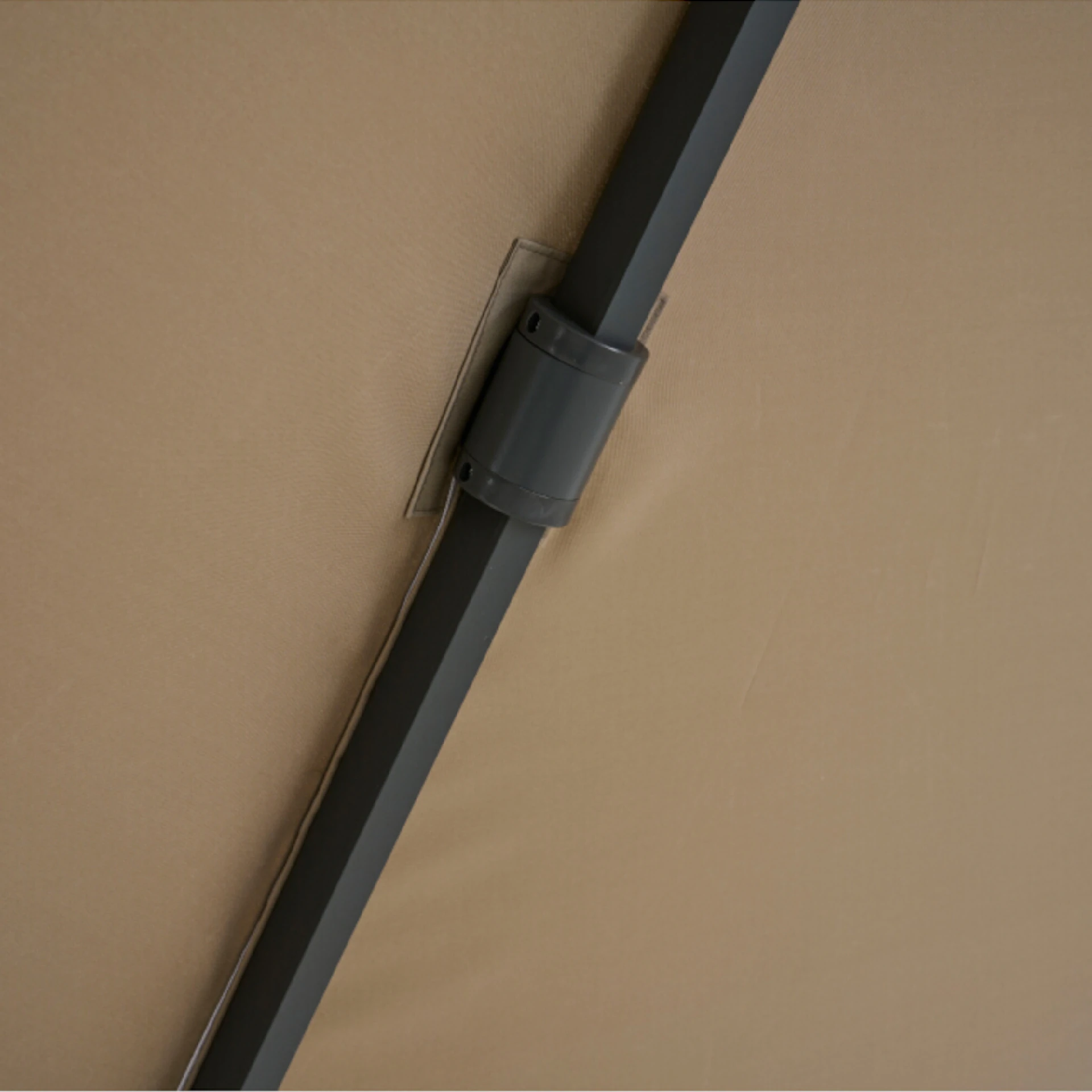 FAGUS N+ Ampelschirm | Ø 350 cm | taupe / anthraz...