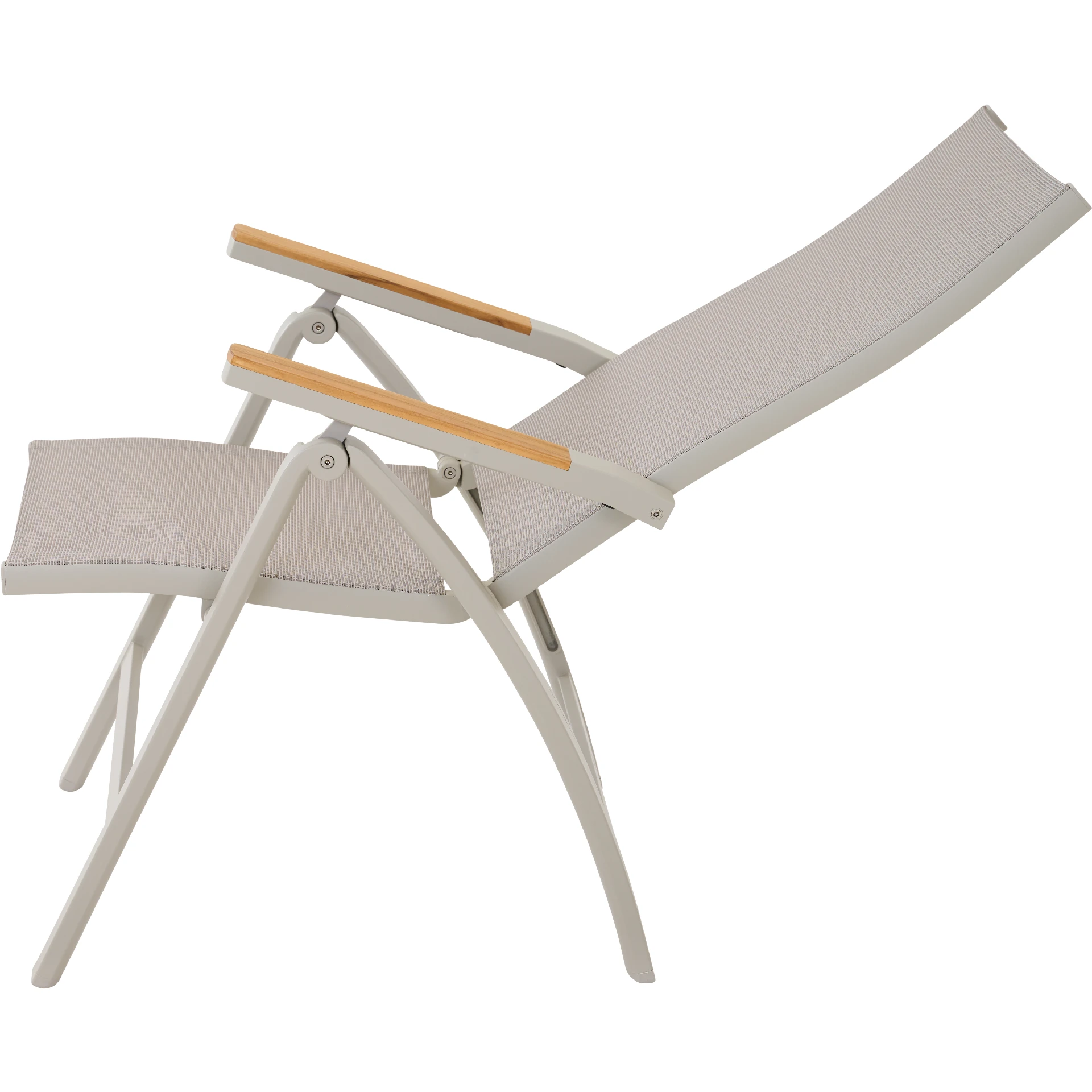 TAYLOR Klappsessel mit Teakholz FSC® 100 % in mat...
