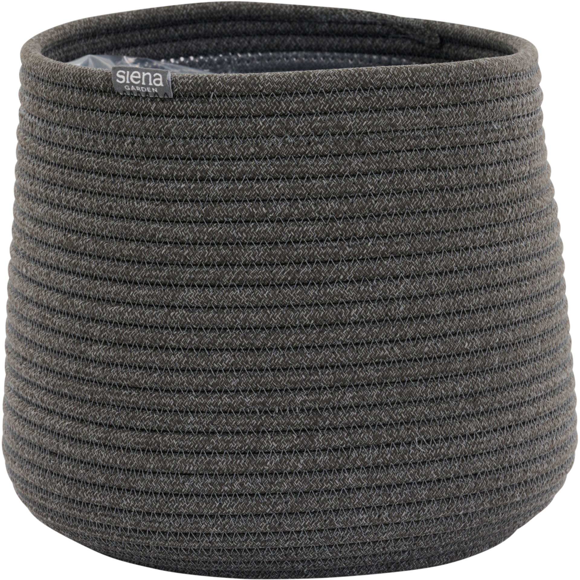 LINEA Pflanzkorb |Ø 36 x 30,5cm |anthrazit