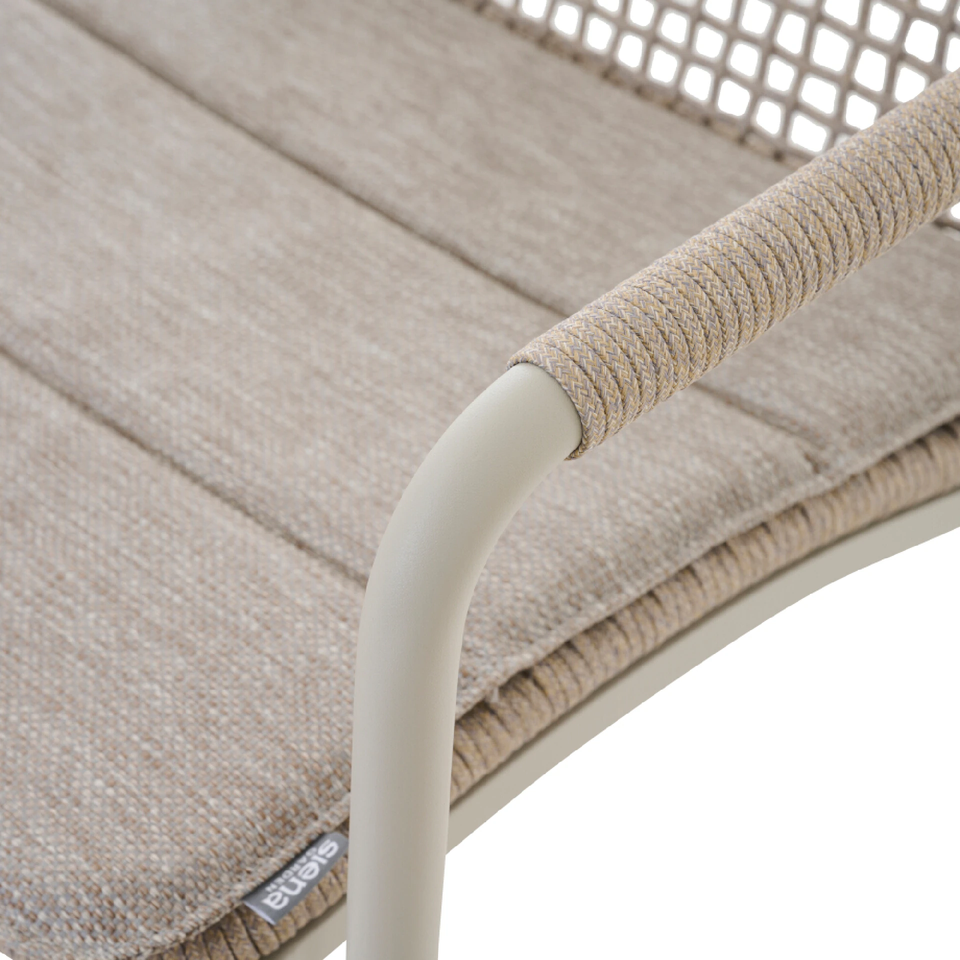 REPTON Stapelsessel | inkl. Kissen | taupe grau /s...