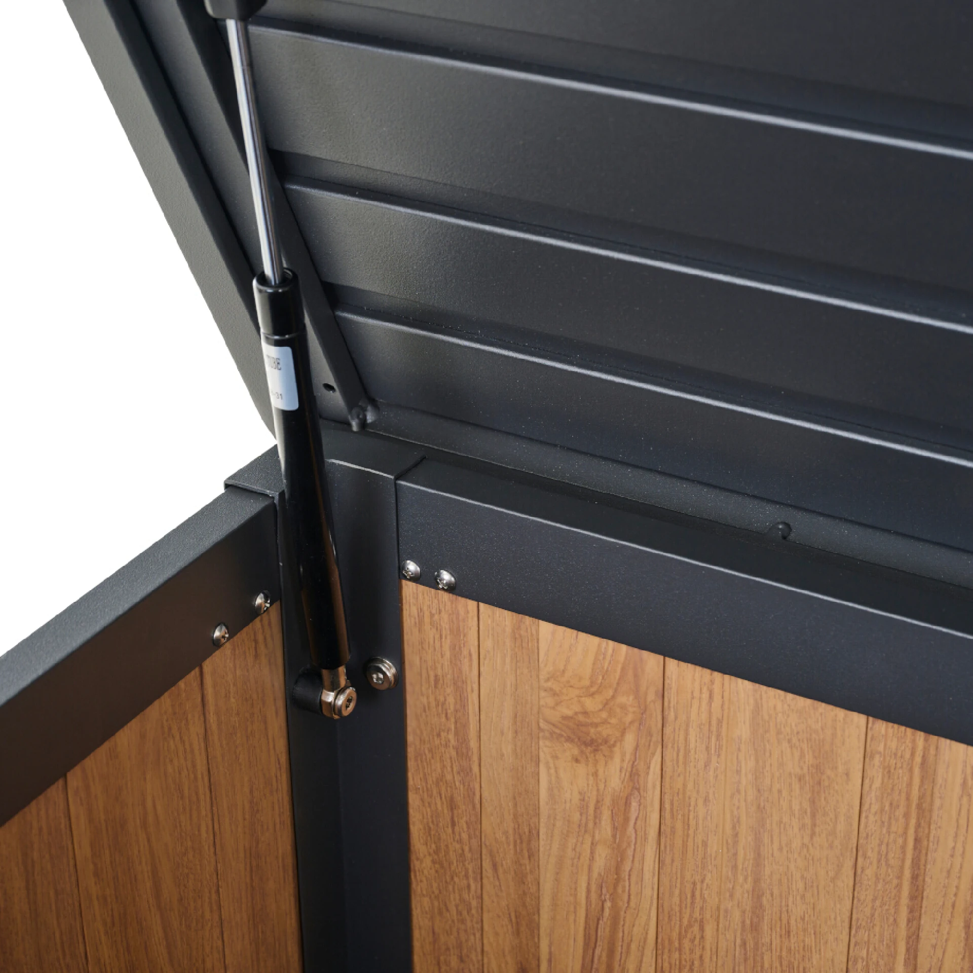 SABANO Kissenbox | 181 x 79 x 75 cm | Teak / anthr...