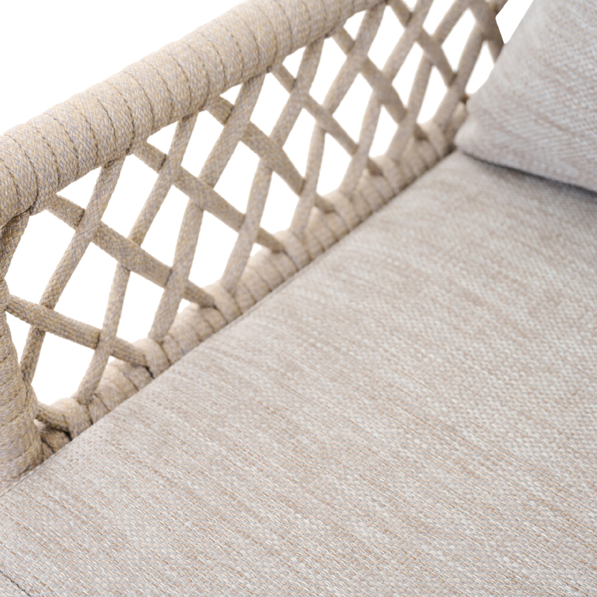 CHESTER Gartensessel | taupe grau / seidengrau