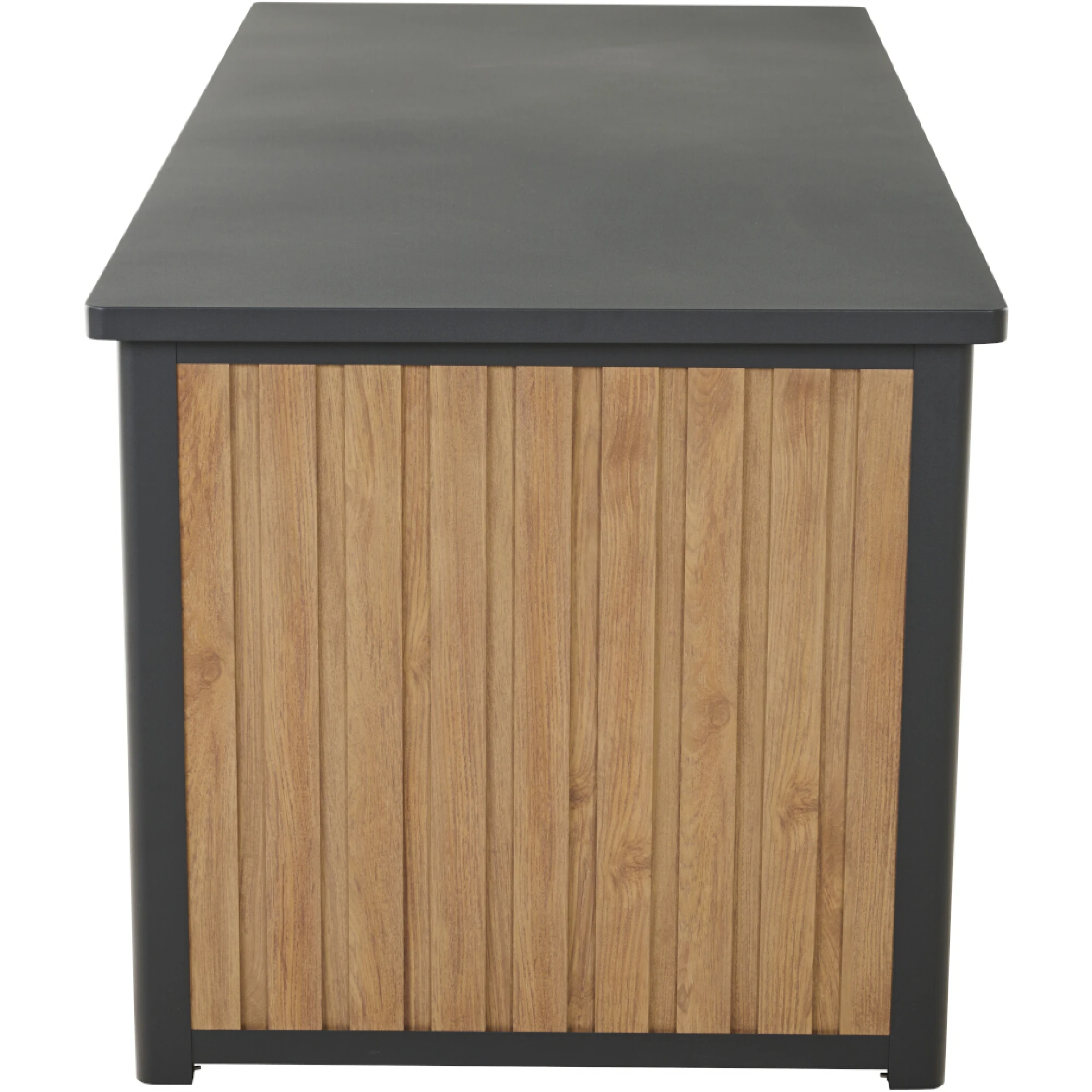 SABANO Kissenbox | 181 x 79 x 75 cm | Teak / anthr...