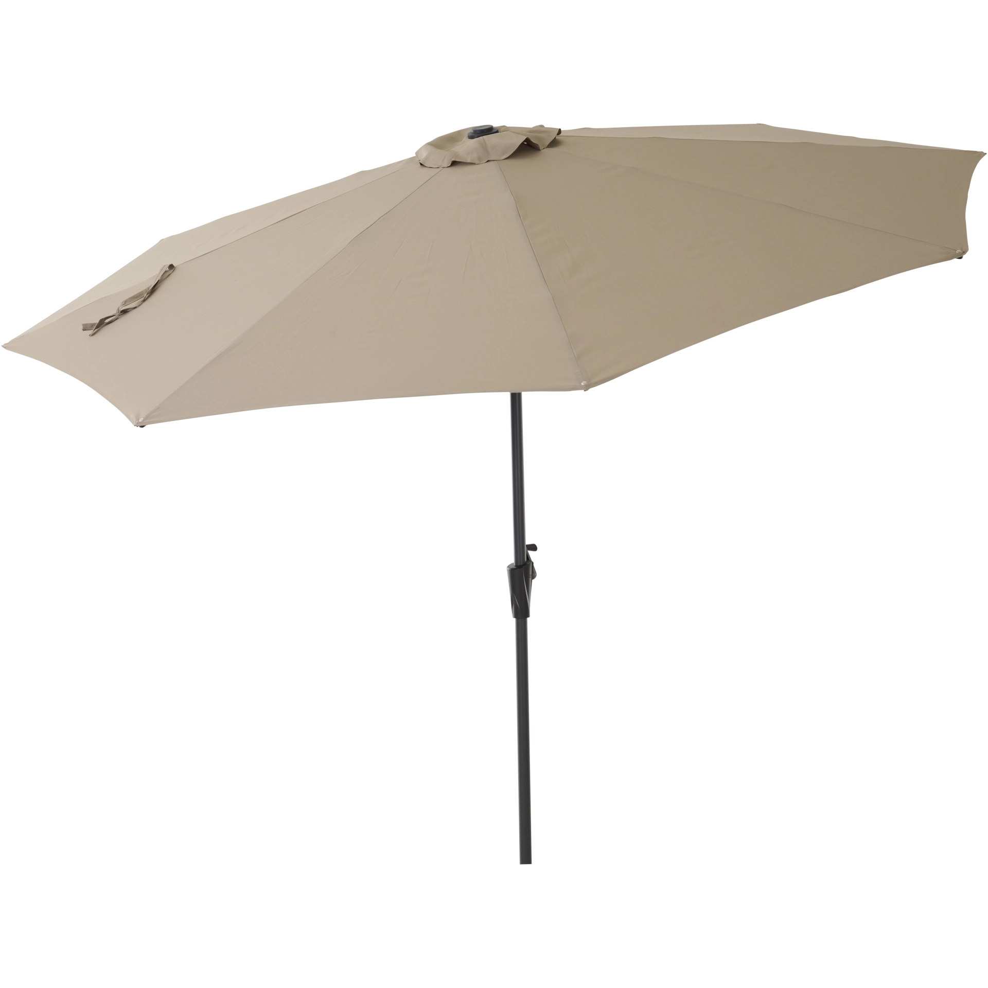 FAGUS Mittelstockschirm Kurbel | Ø 300 cm | taupe...