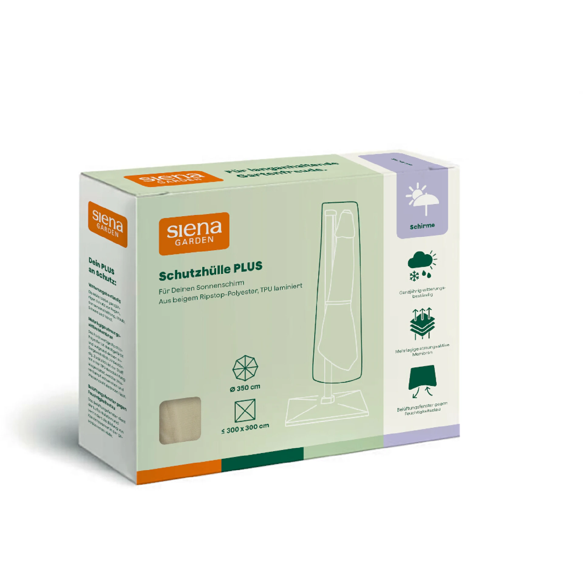 Schutzhülle Plus Ampelschirm | 250 x 55/60 cm