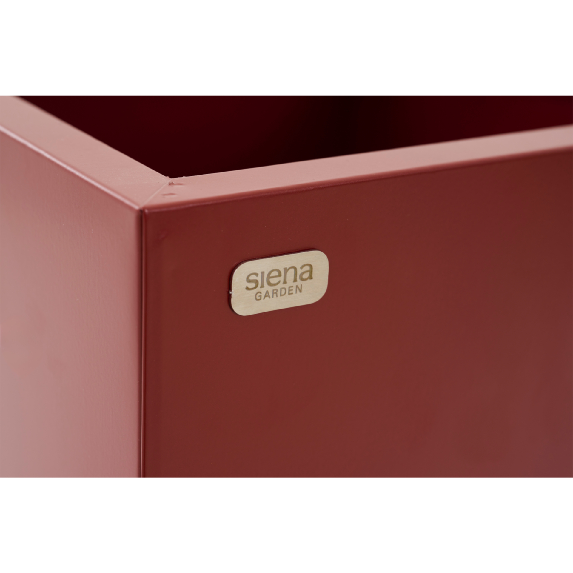 Pflanzkasten SANTI | Stahlblech oxidrot, 60 x 20 x...