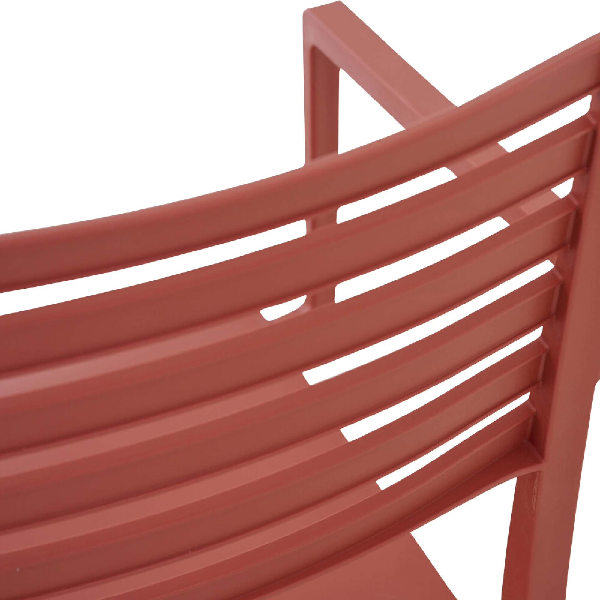 ALLEY Stapelsessel mit Armlehne | brick | Urban Li...