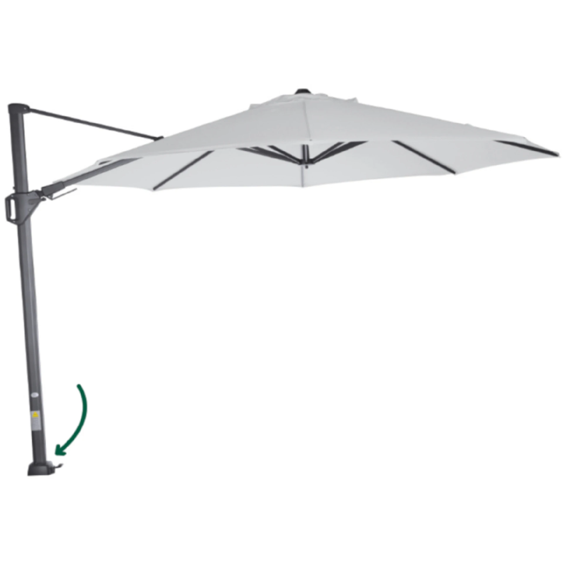Abdeckkappen-Set zu SUNSET | CIRRUS Ampelschirm