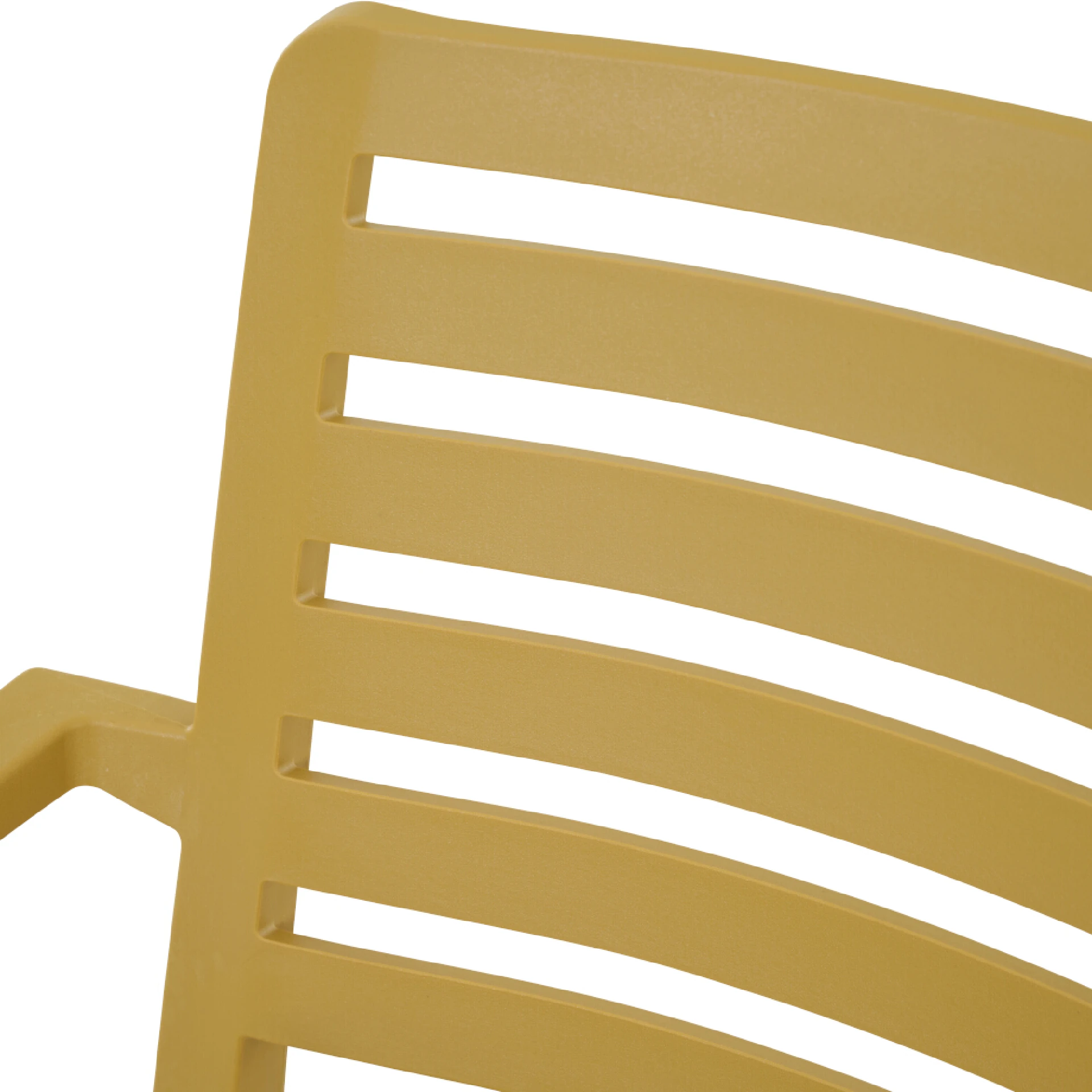 ALLEY Stapelsessel mit Armlehne | mustard | Urban ...