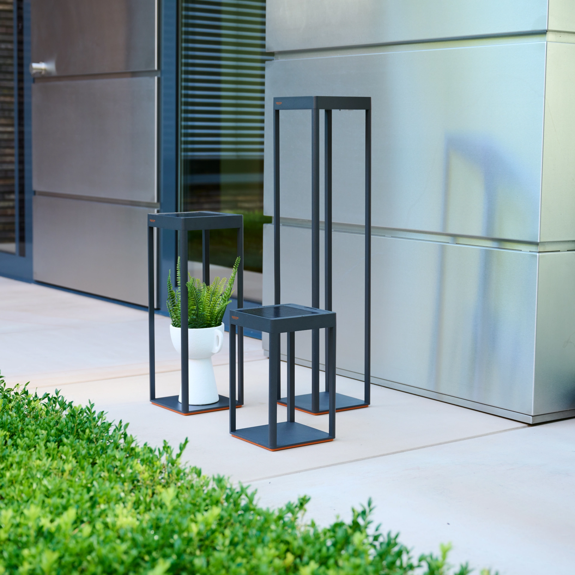 Gartenleuchte | WEGA Solarlaterne 18,5 x 18,5 x 50...