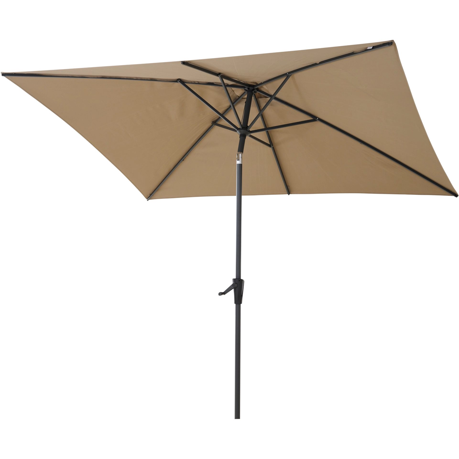 FAGUS Mittelstockschirm Autotilt | 250 x 200 cm | ...