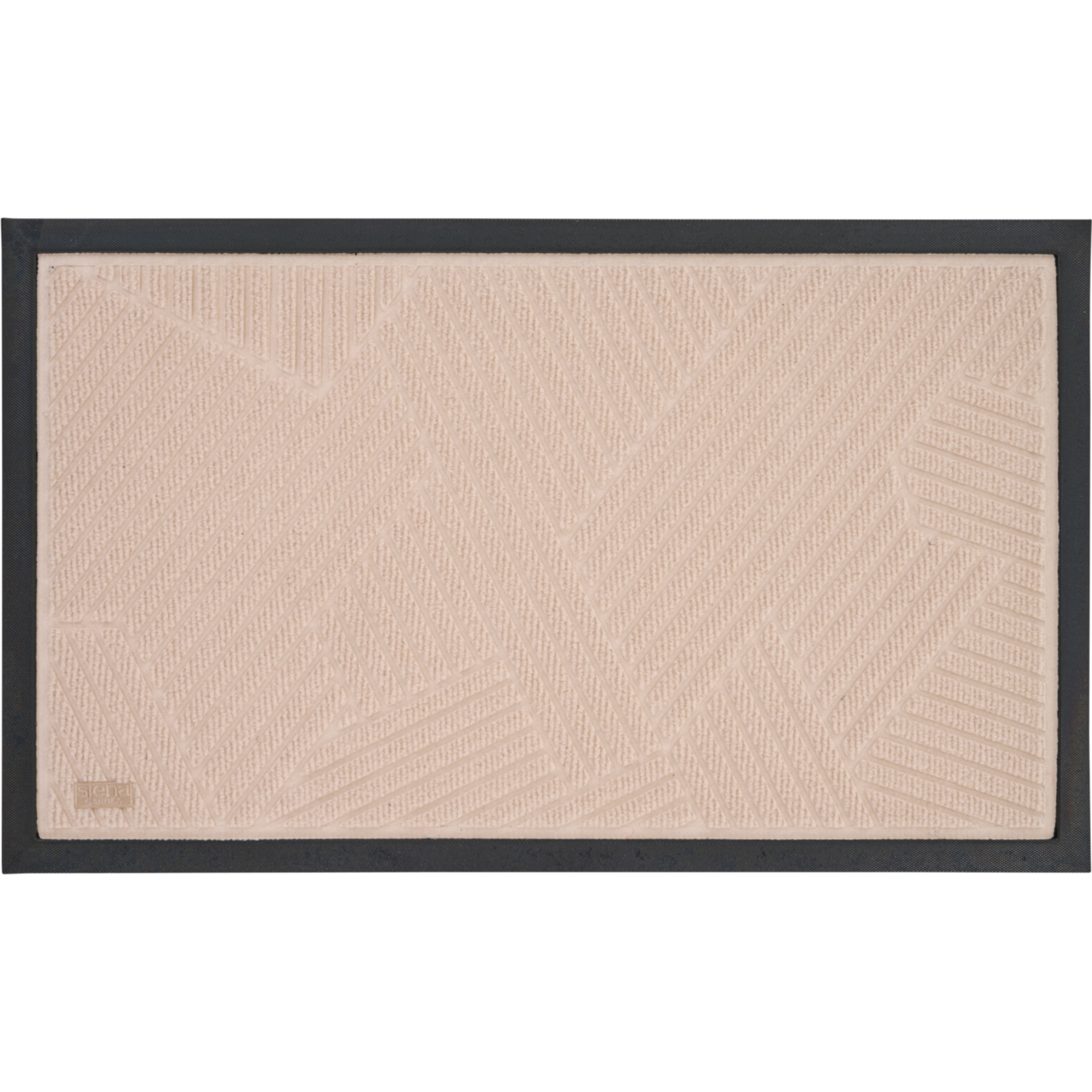 STRIPE PLUS Fußmatte |  45 x 75 cm | beige
