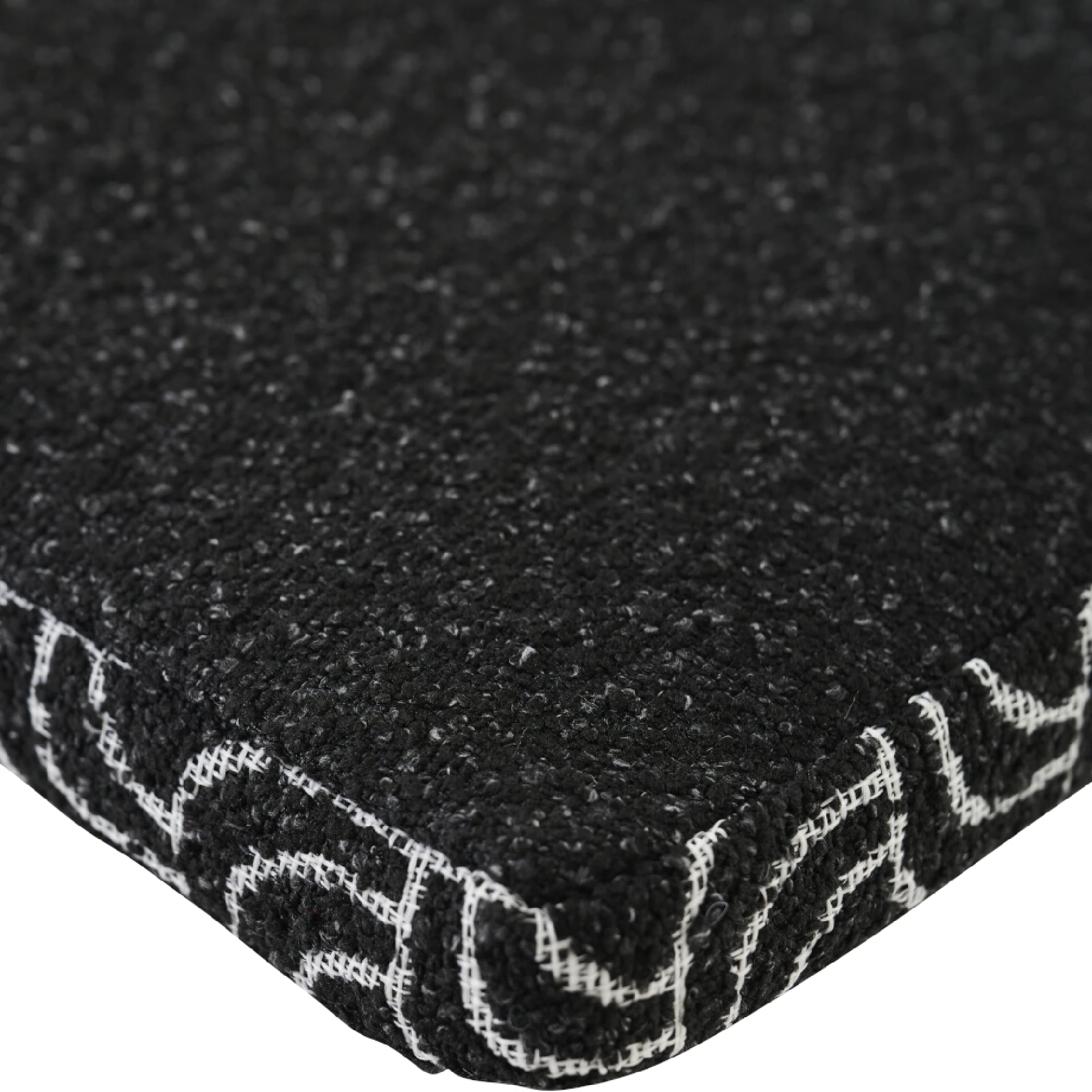 BLACK & WHITE Sitzkissen | 46 x 46 cm