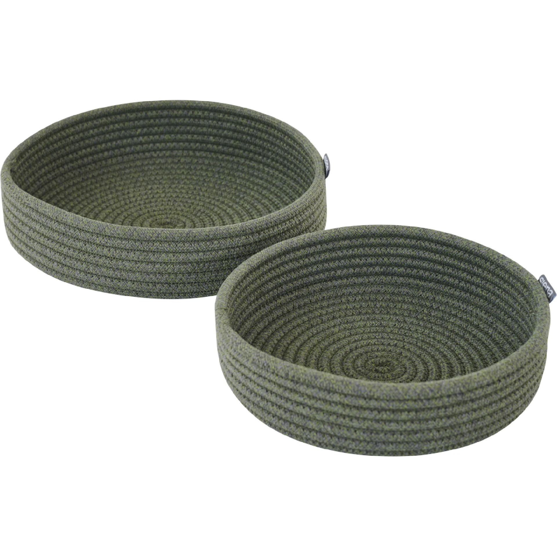 BOWL Dekoschalen Set | 2-teilig | Ø25 und Ø30 cm...