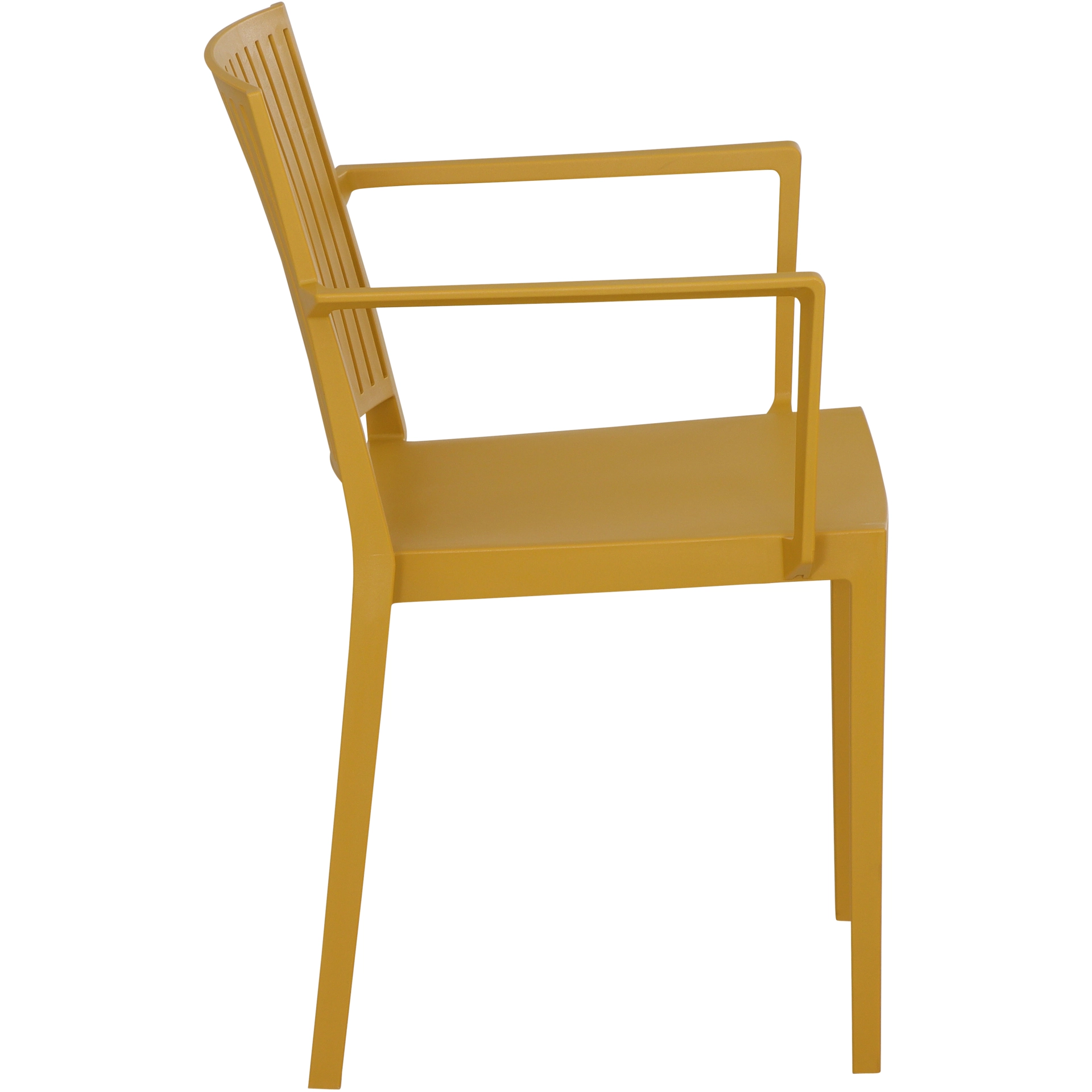 Stapelbare tuinstoel Urban Lights Lane mustard