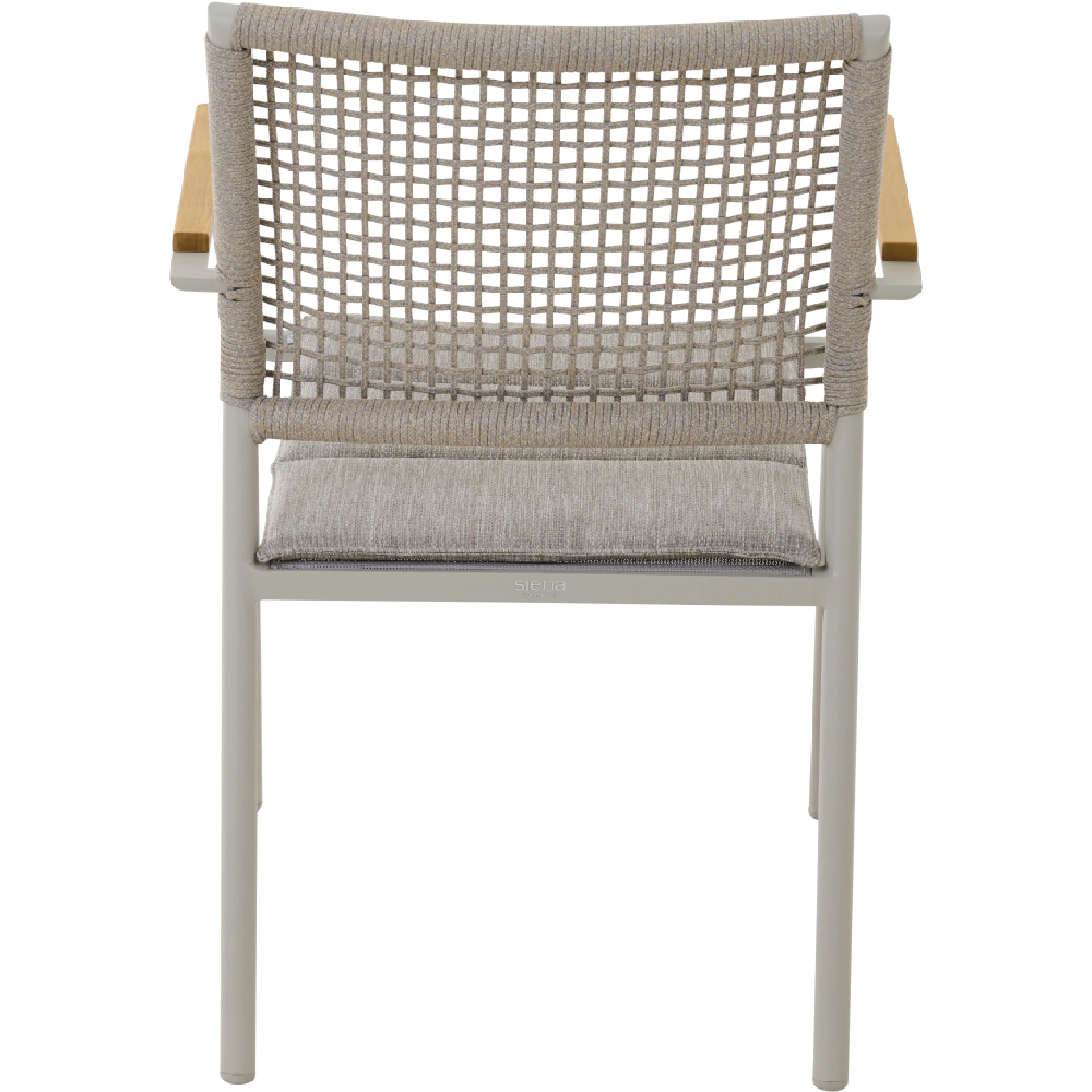 KENT Stapelsessel | Teakholz FSC 100 % | taupe gra...