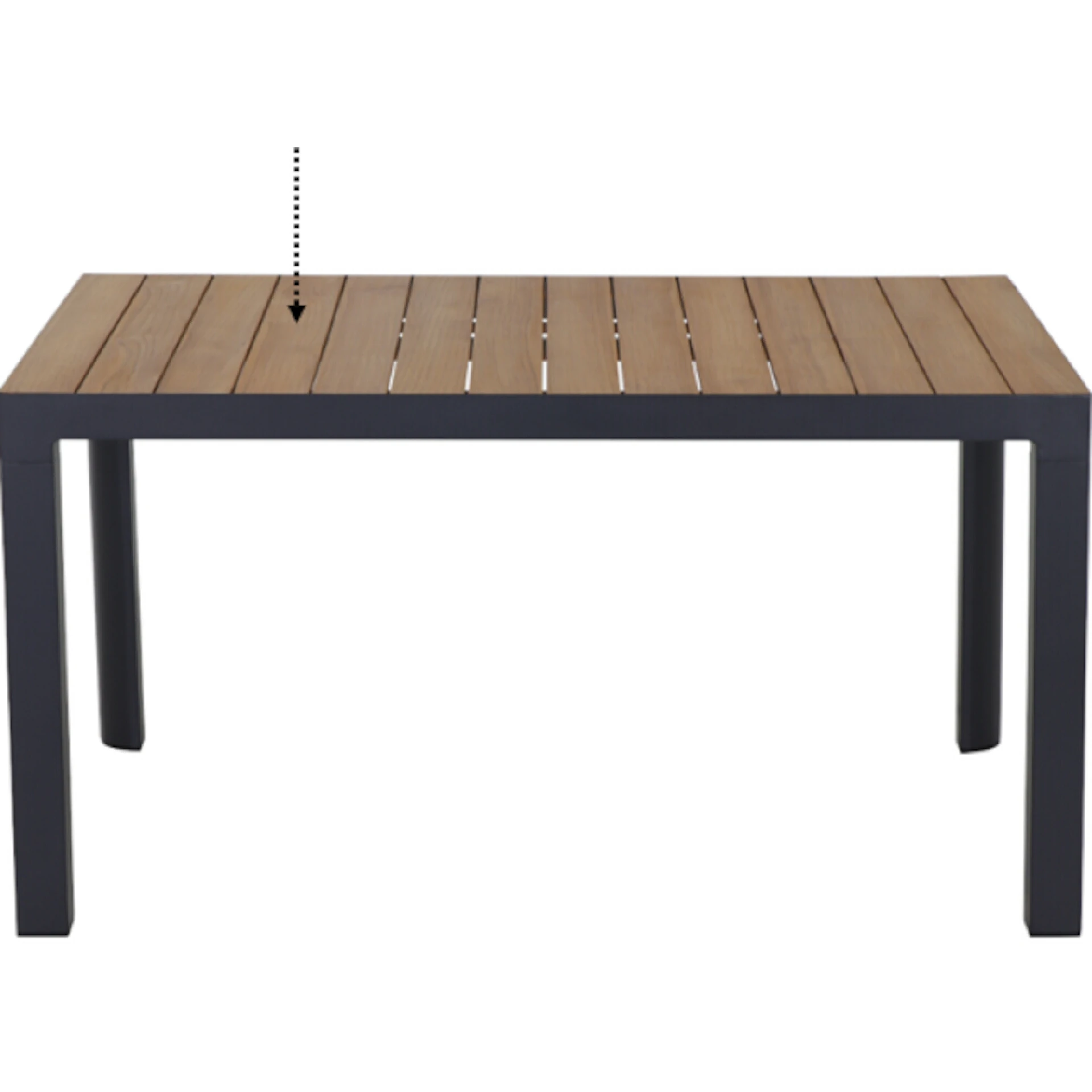 Holzleiste zu SILVA Dining Tisch