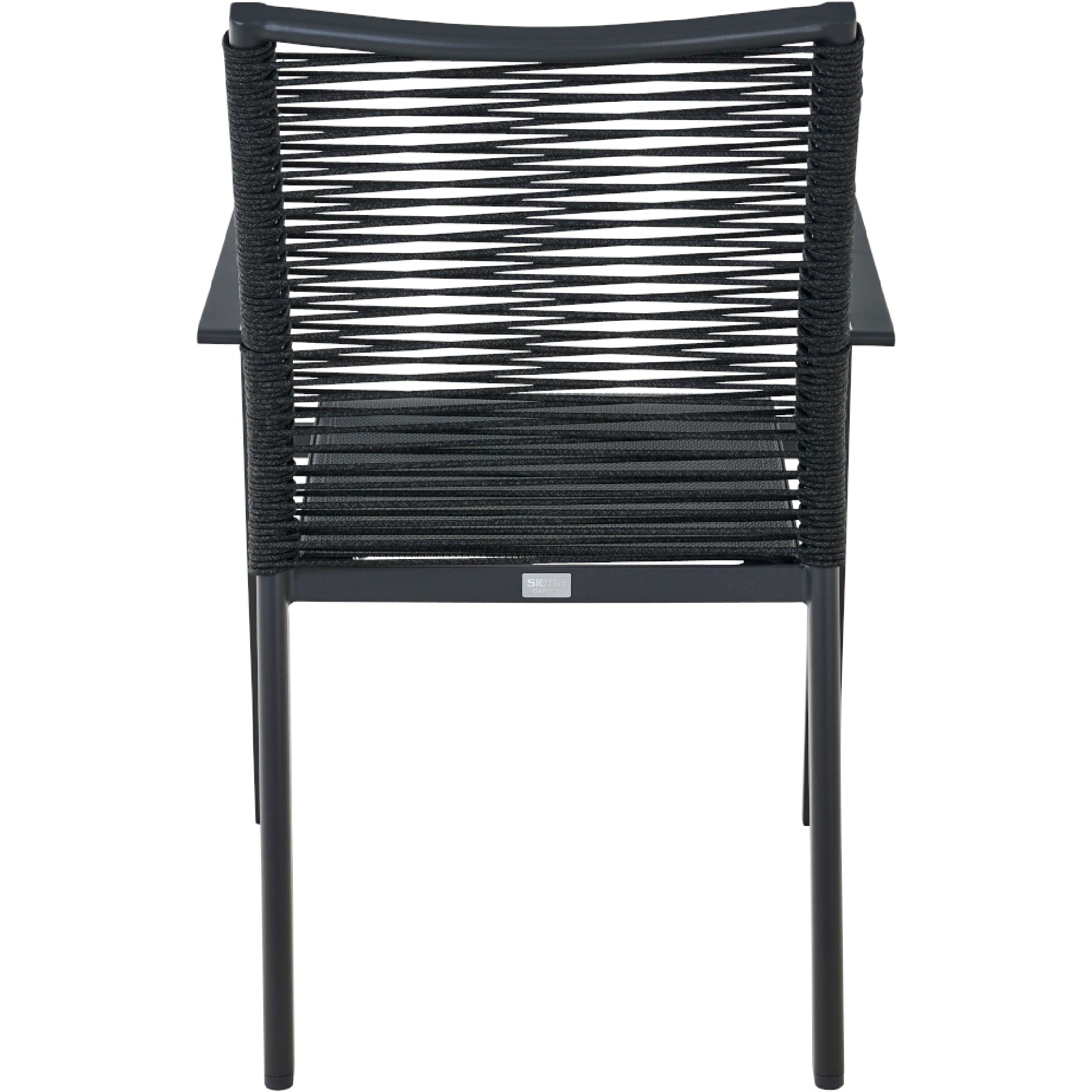 REPTON Stapelsessel | mix schwarz /anthrazit