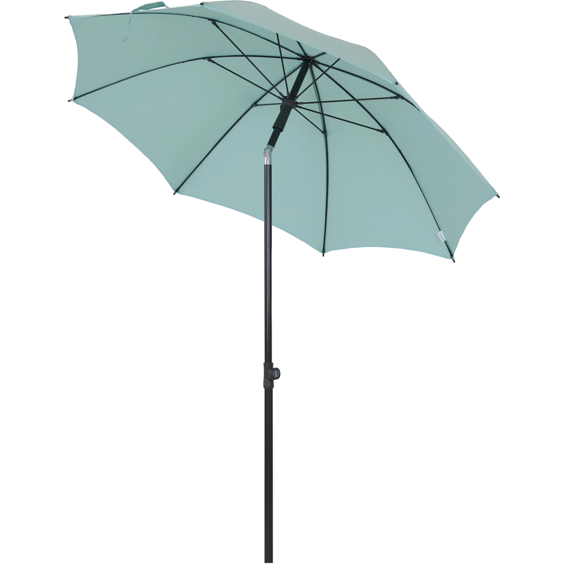 CITY Push middenstokparasol | Ø 180 cm | nilgroen...