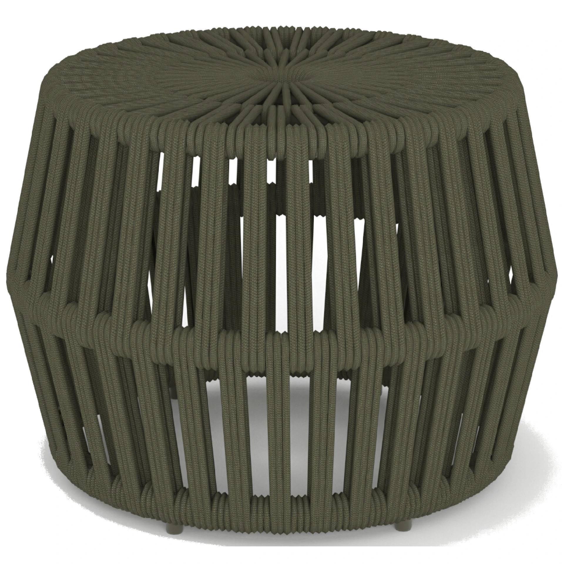 SEDIO Hocker | Ø 60 x 44 cm | olive