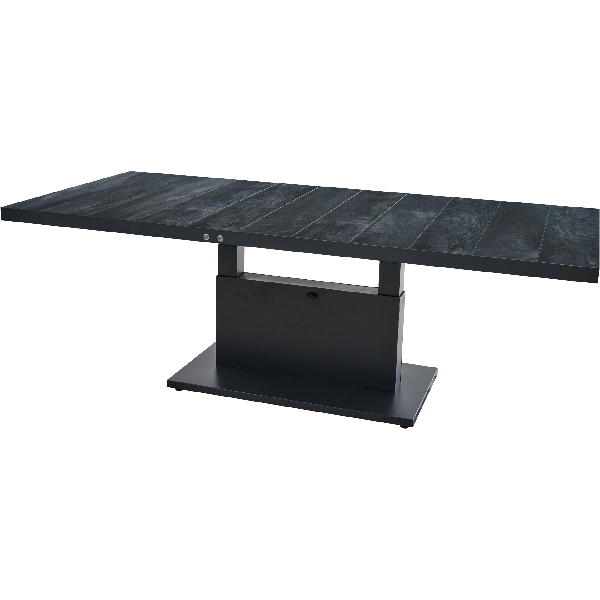 TALINA+ elektrisch höhenverstellbarer Tisch | 220 x 100 cm | Keramik wood-grey