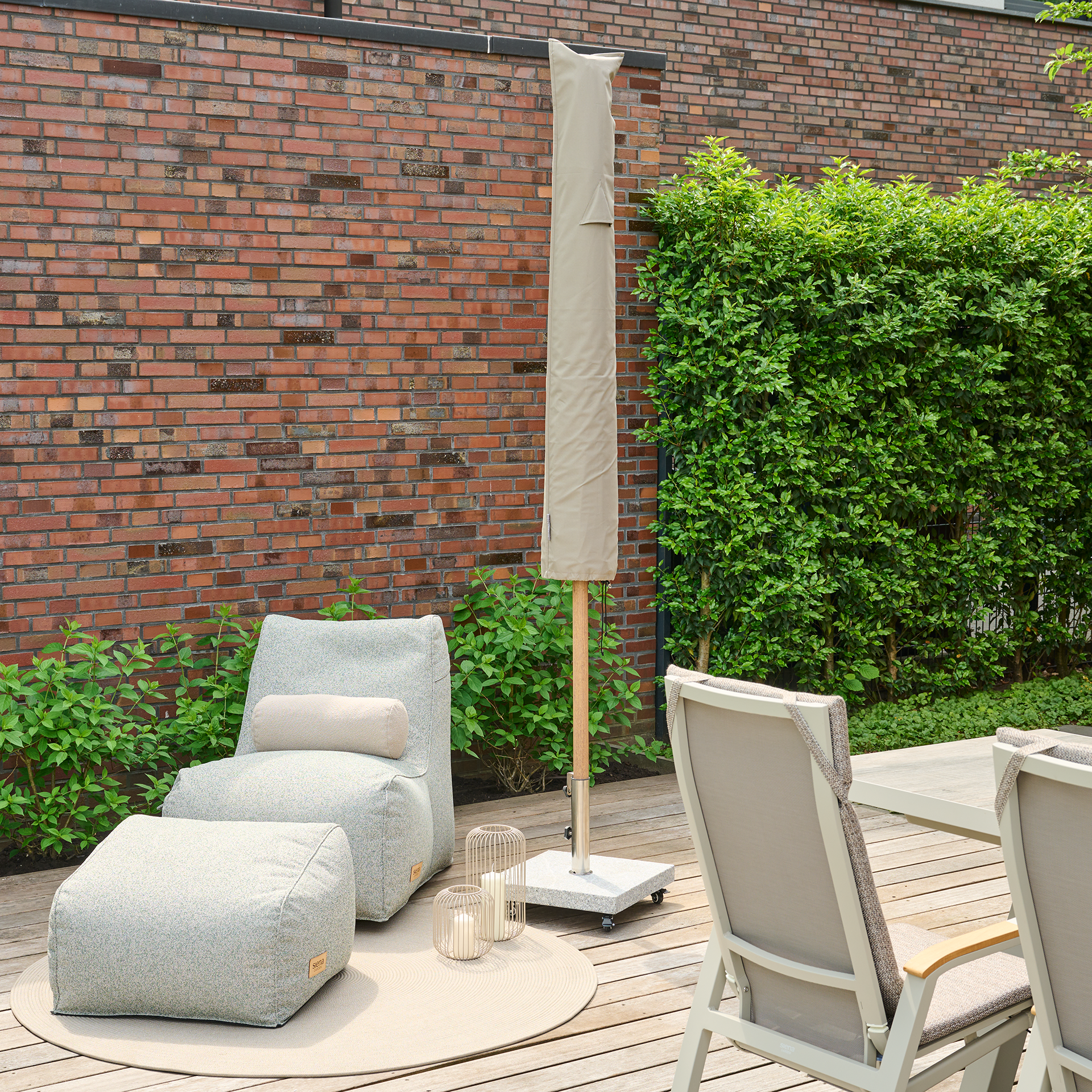 Schutzhülle Plus Mittelstockschirm | 165 x 25/35 ...