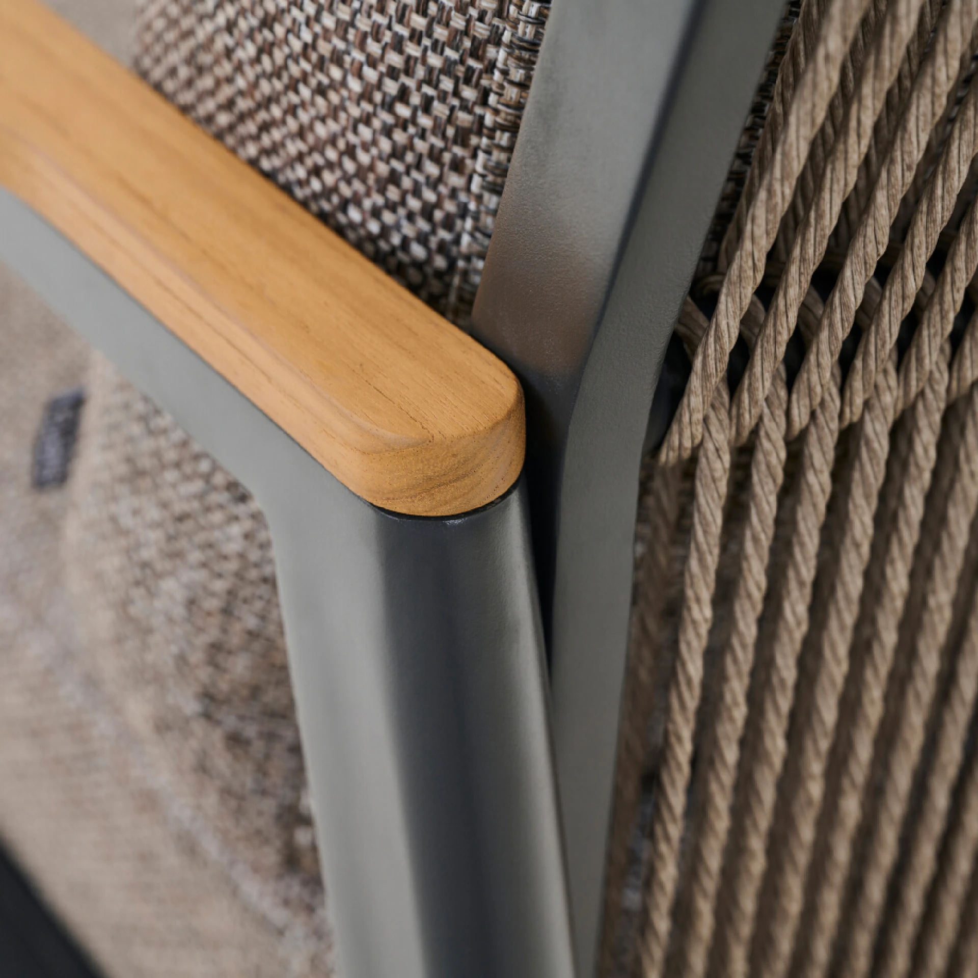 LIGURIA Balkonset | 2 Loungesessel + Tisch