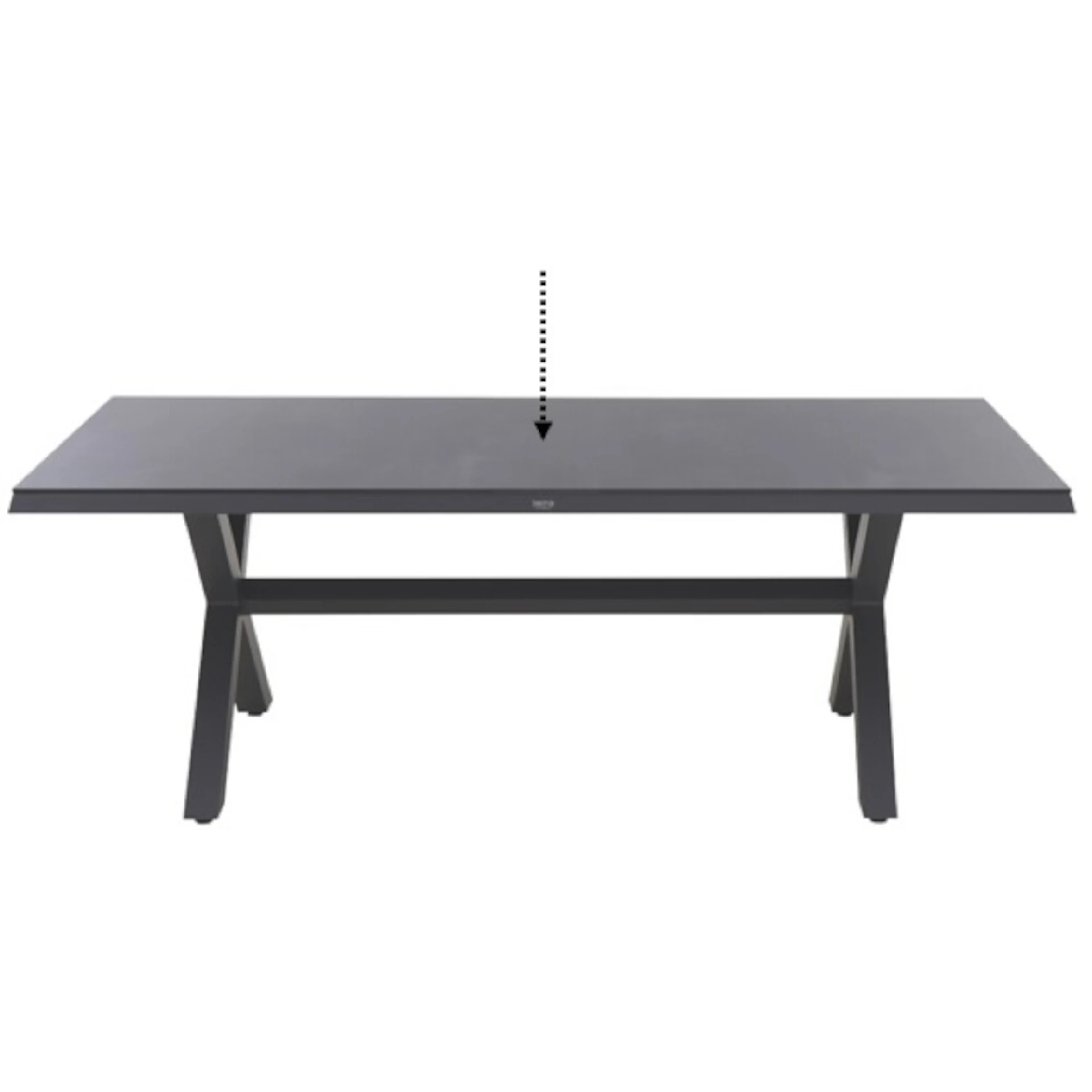 HPL tafelblad voor SILVA | TIRANA tafel