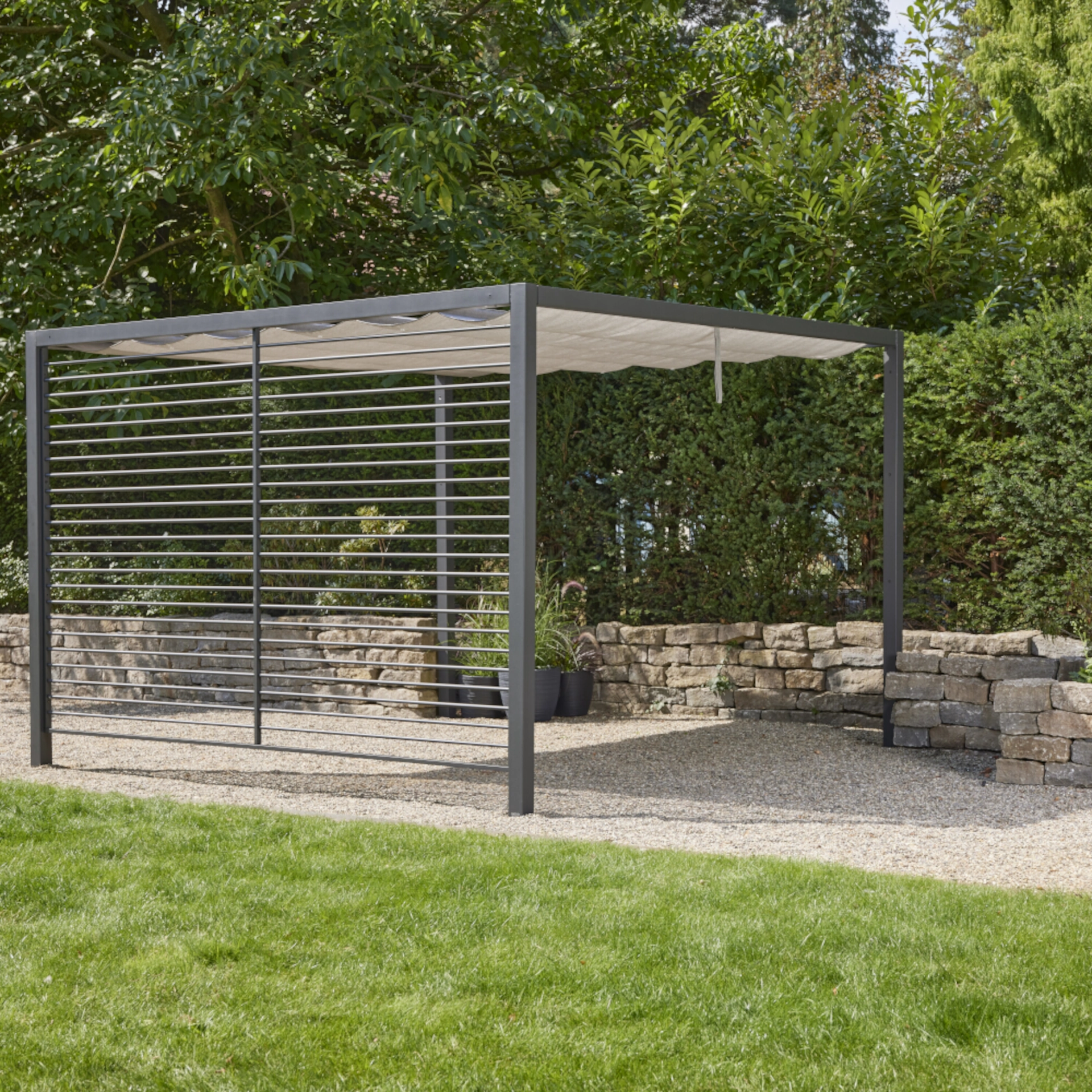 Pavillons | Set Libera Basis + Dach + Rollo + Blen... Pavillons | Set Libera Basis + Dach + Rollo + Blen...