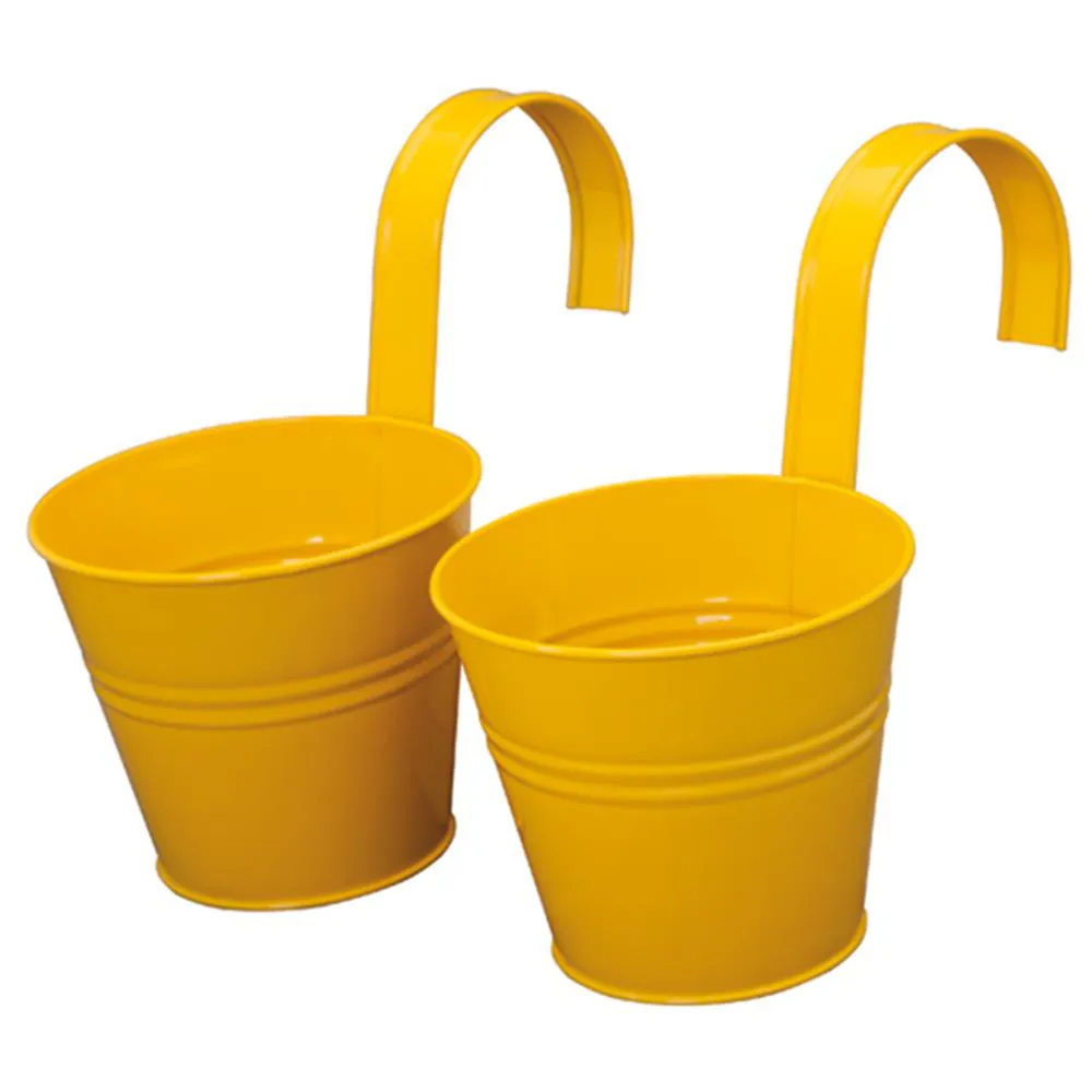 Blumentopf 2er Set inklusive Halter