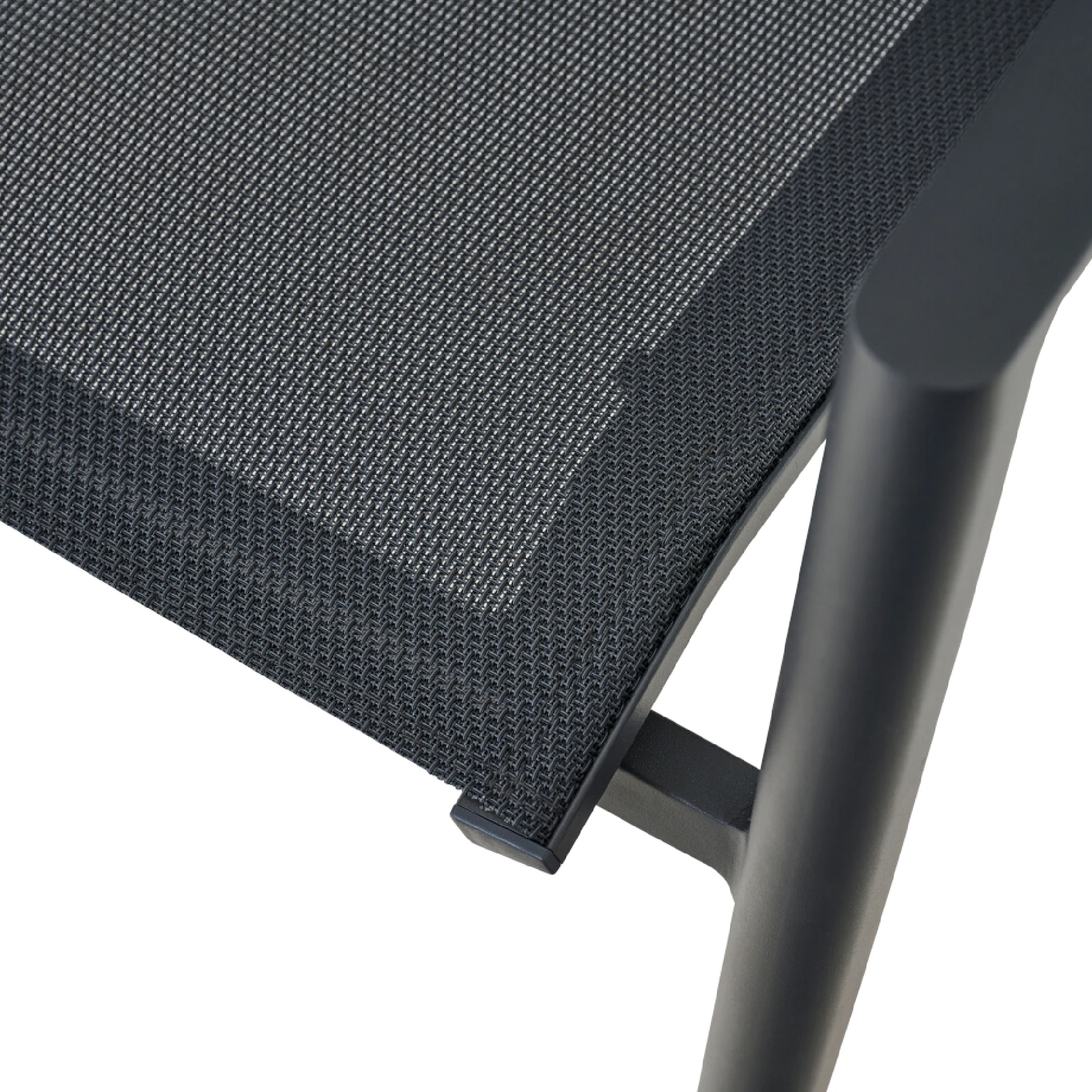 BOLOGNA Stapelsessel mit Armlehne | grau / anthraz...