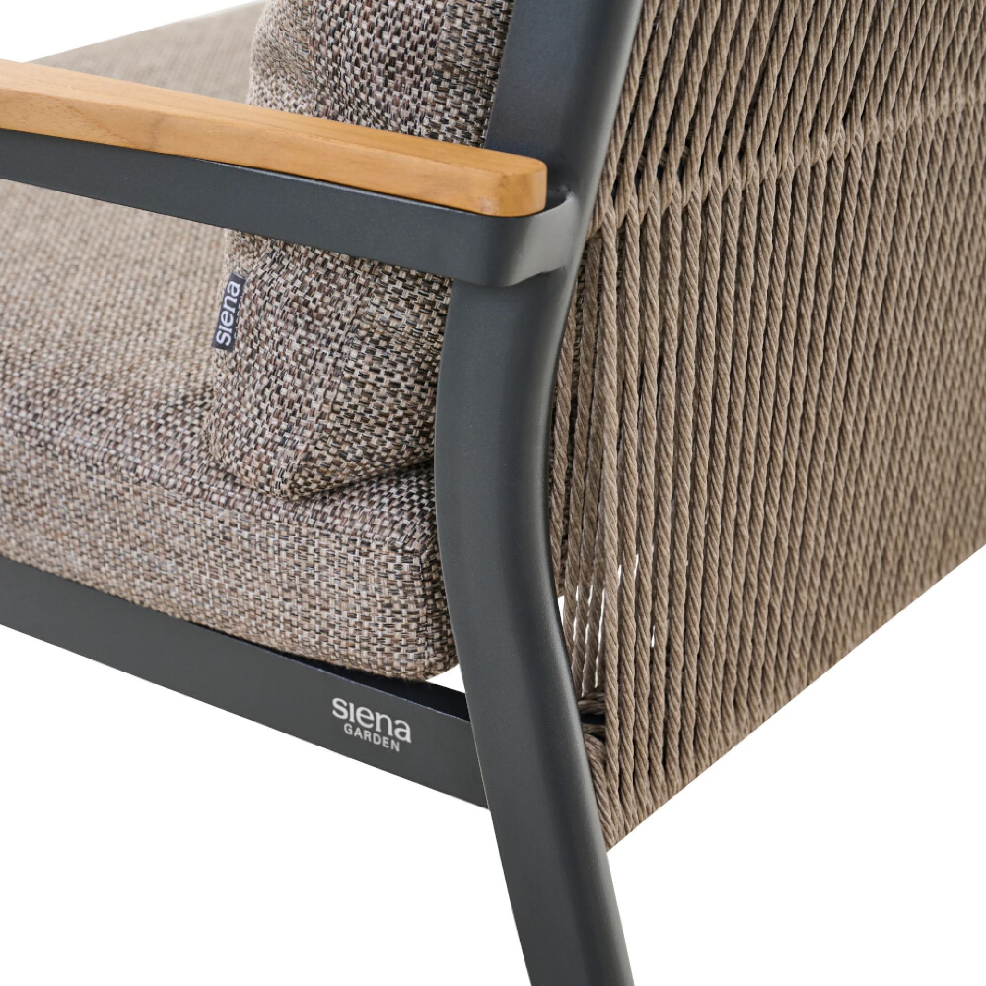 LIGURIA 2er Bank Comfort Plus | taupe braun / anth...