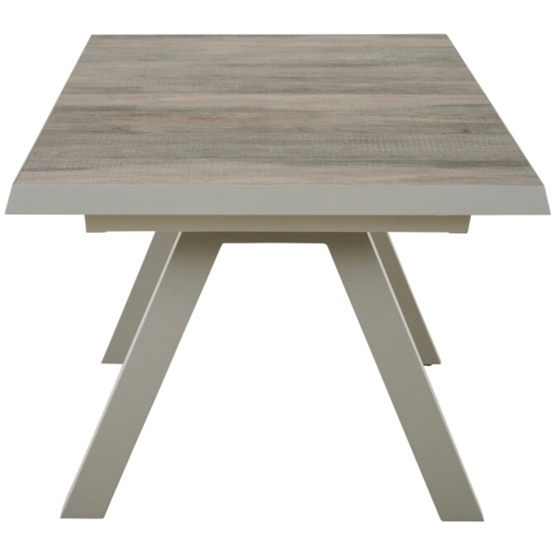 Ausziehtisch TIRANA matt seidengrau / Keramik | Ga...