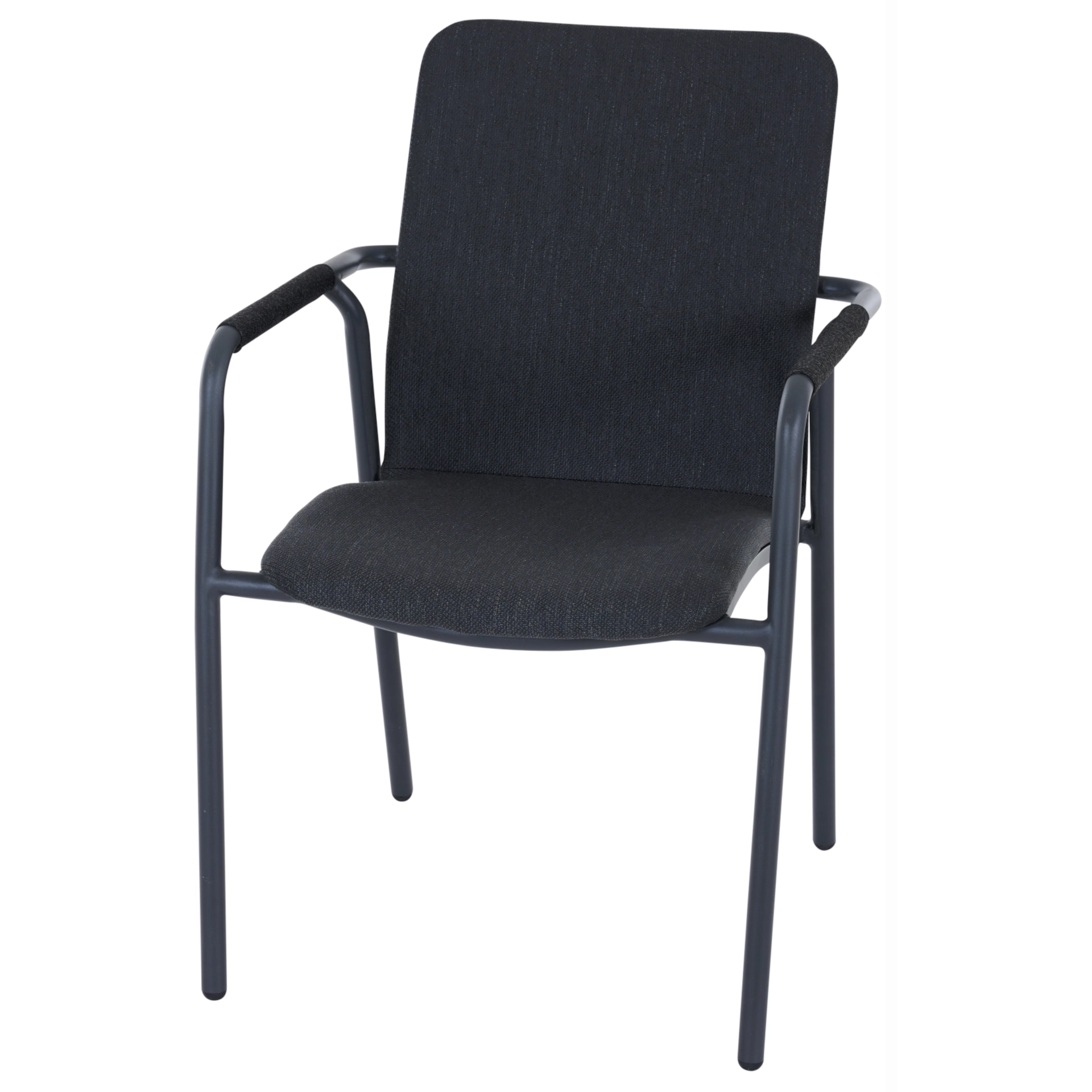 Repton Stapelsessel | Texfabric mix-schwarz Repton Stapelsessel | Texfabric mix-schwarz