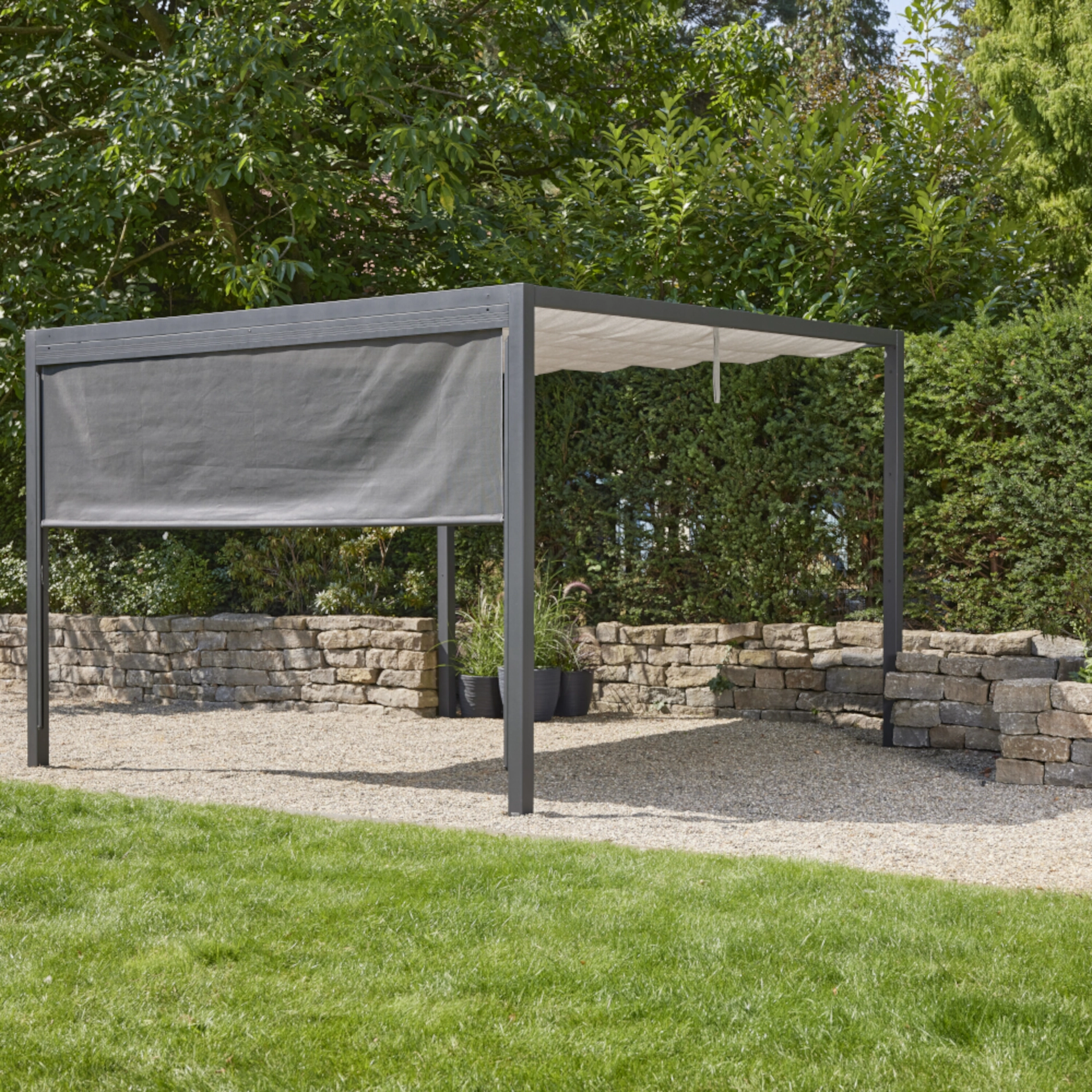 Pavillons | Set Libera Basis + Dach + Rollo + Blen... Pavillons | Set Libera Basis + Dach + Rollo + Blen...