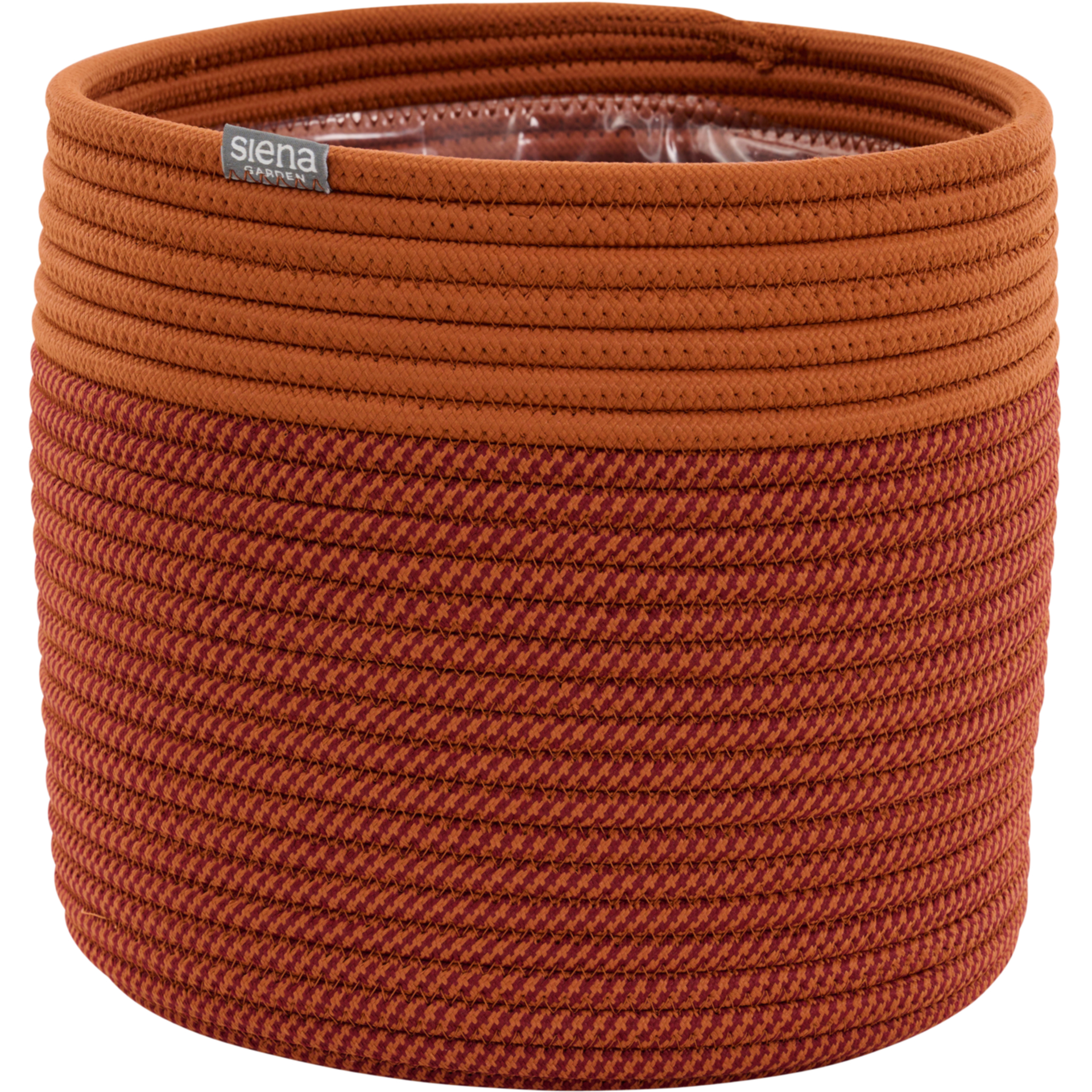 Pflanzgefäß | FIORA Ø  26 cm rot mix Kordel | S...