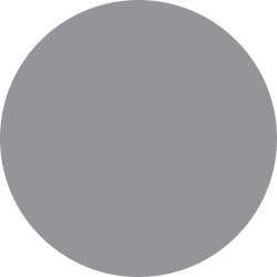 Symbol Kreis in silber