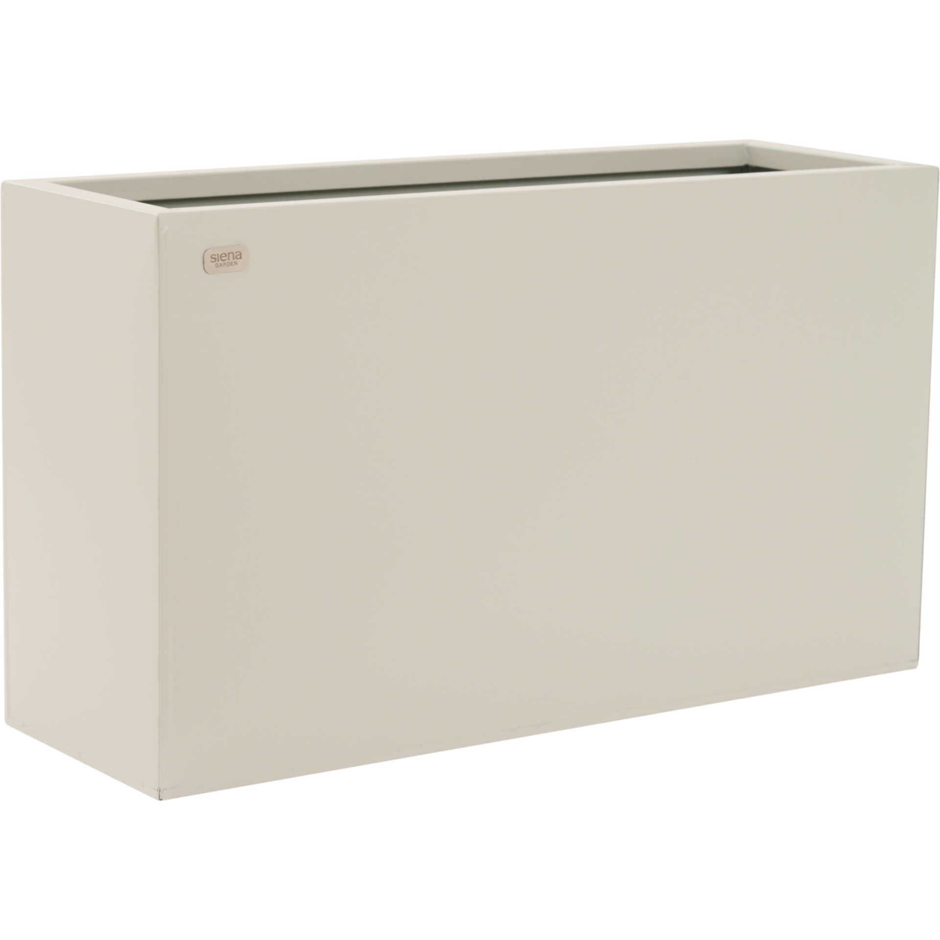 SANTI Pflanzkübel |60 x 20 x 35 cm | matt seidengrau