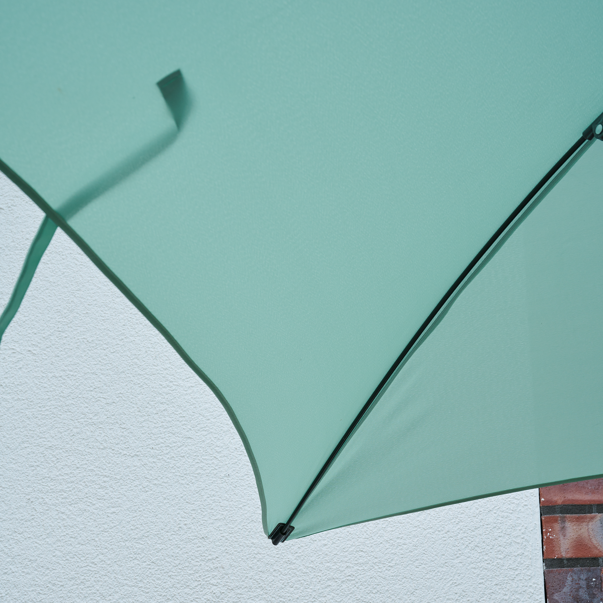 CITY Push Mittelstockschirm | 180 x 180 cm | nilgr...